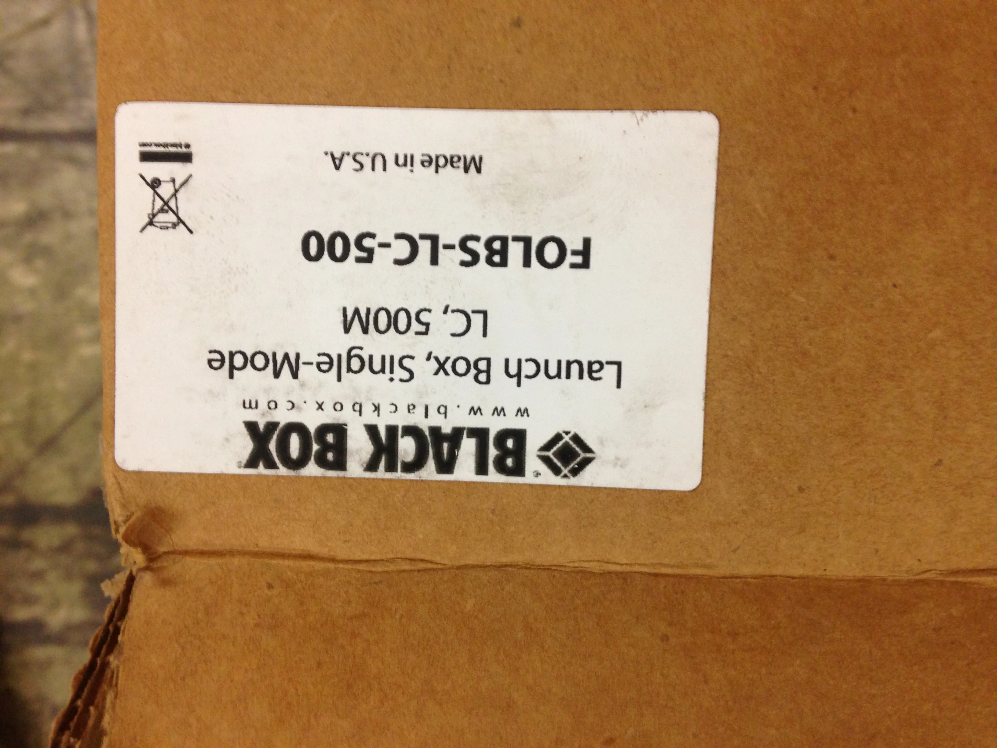 FIBER OPTIC LAUNCH BOX 500M OS2 LC - Image 5