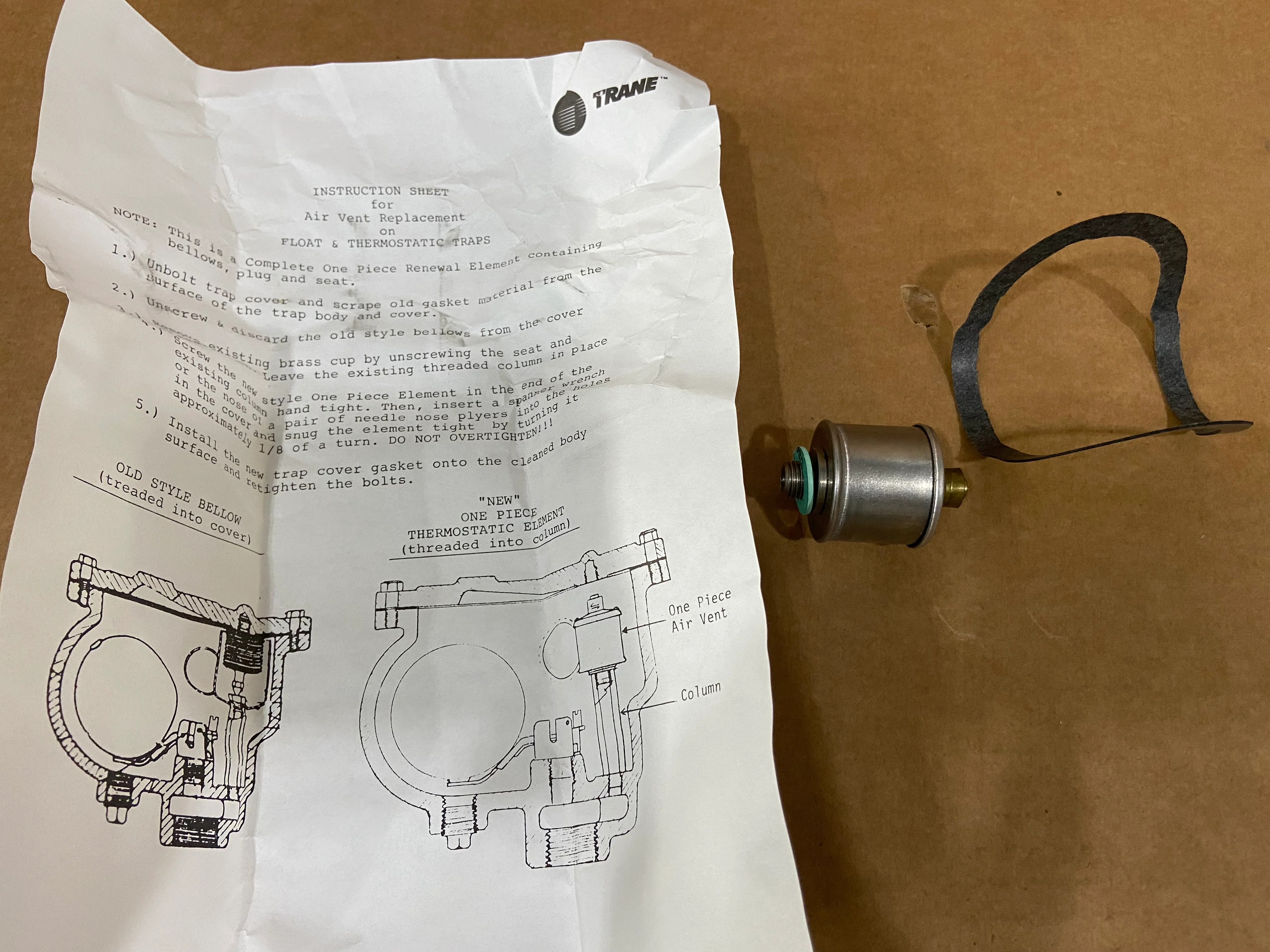 Float And Thermostatic Trap Replacement Air Vent 65 PSI 55AM - Image 2