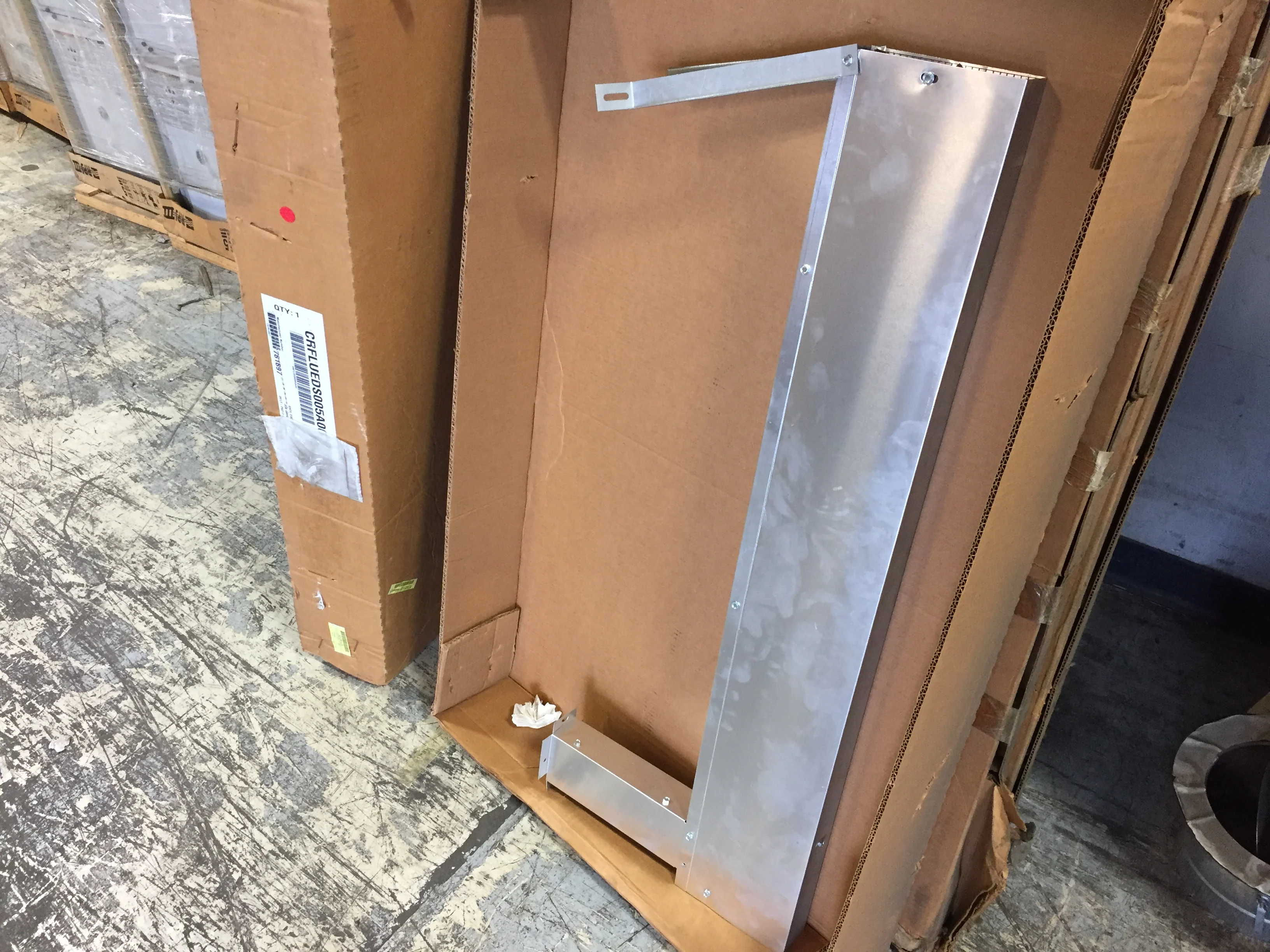 Flue Discharge Deflector For Carrier Package Units