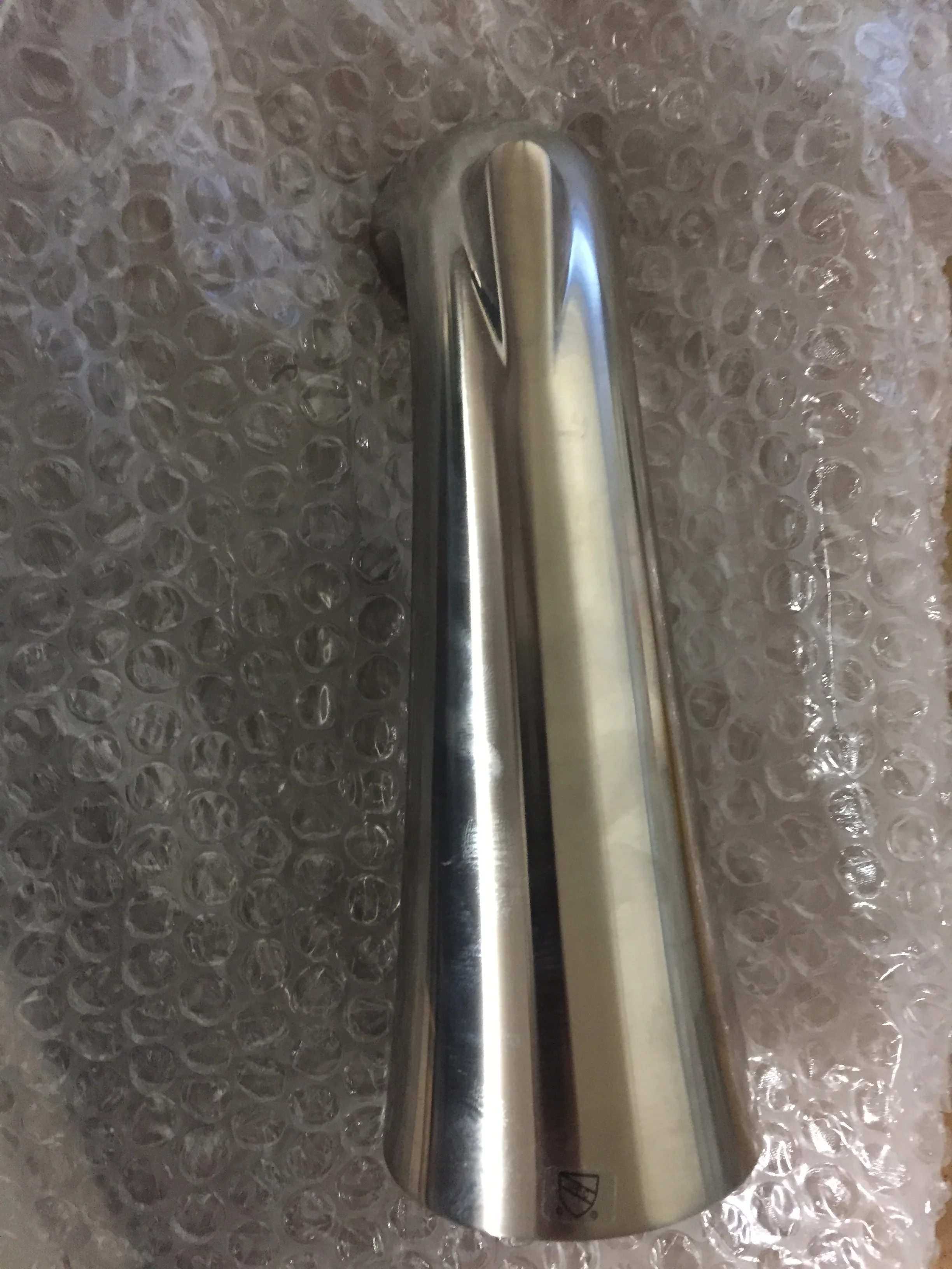 Fluent Brushed-Nickel Non Diverter Tub Spout - Image 3