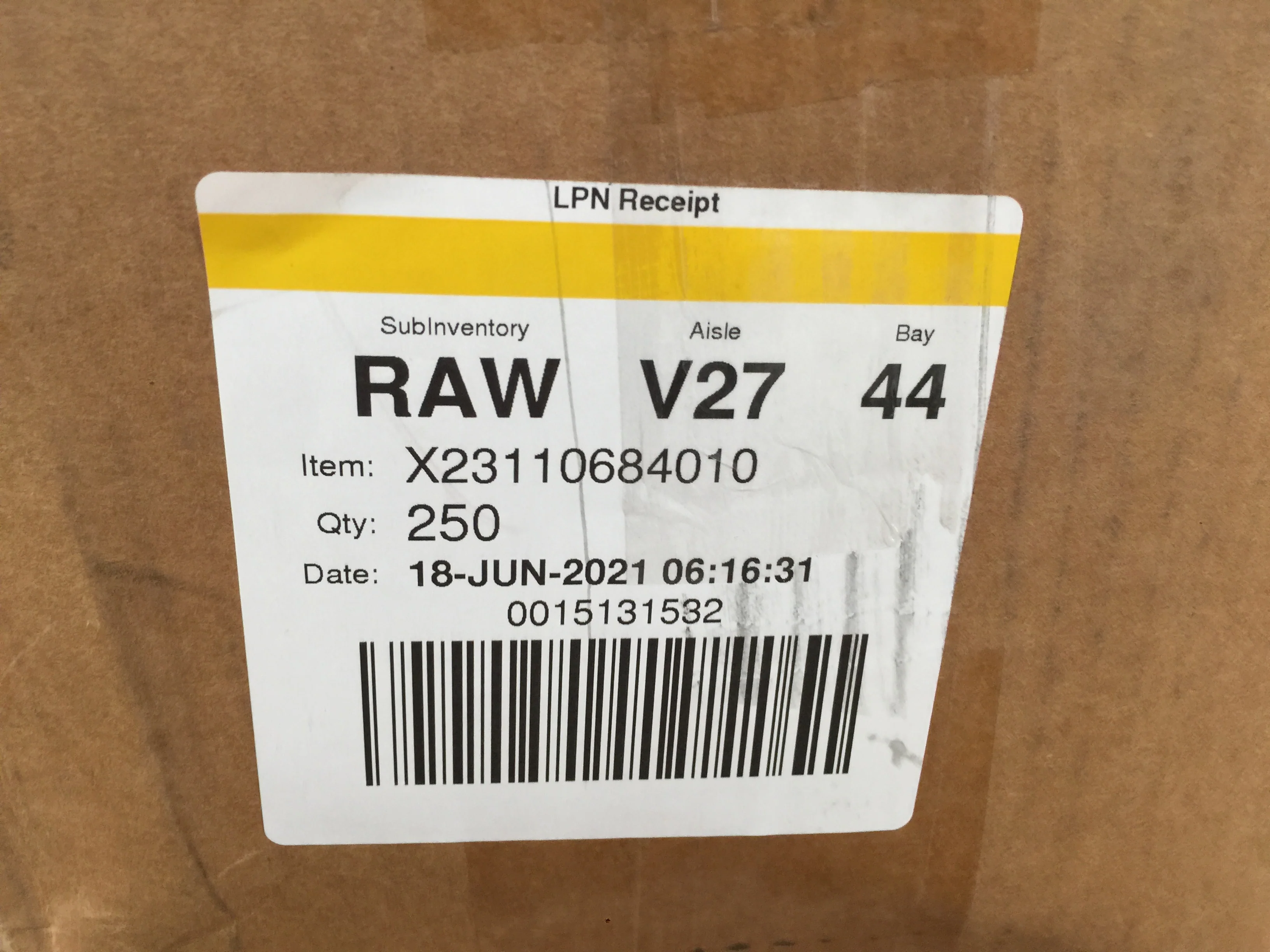 GASKET, MOLDED, O RING EZVIEW/DYNAVIEW, 166 IN BOX - Image 3