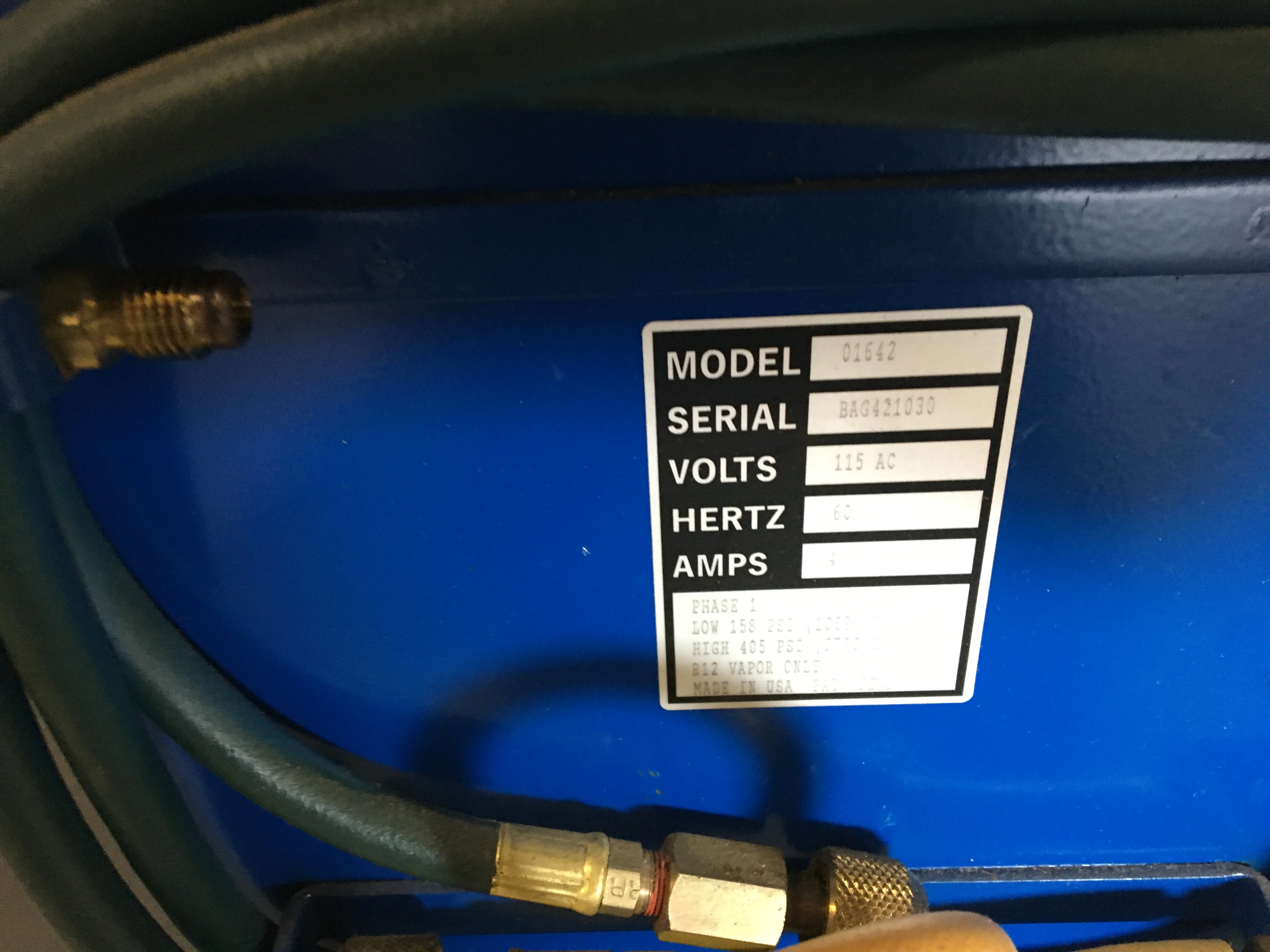Refrigerant Recovery Pump, 115 Volt - Image 2