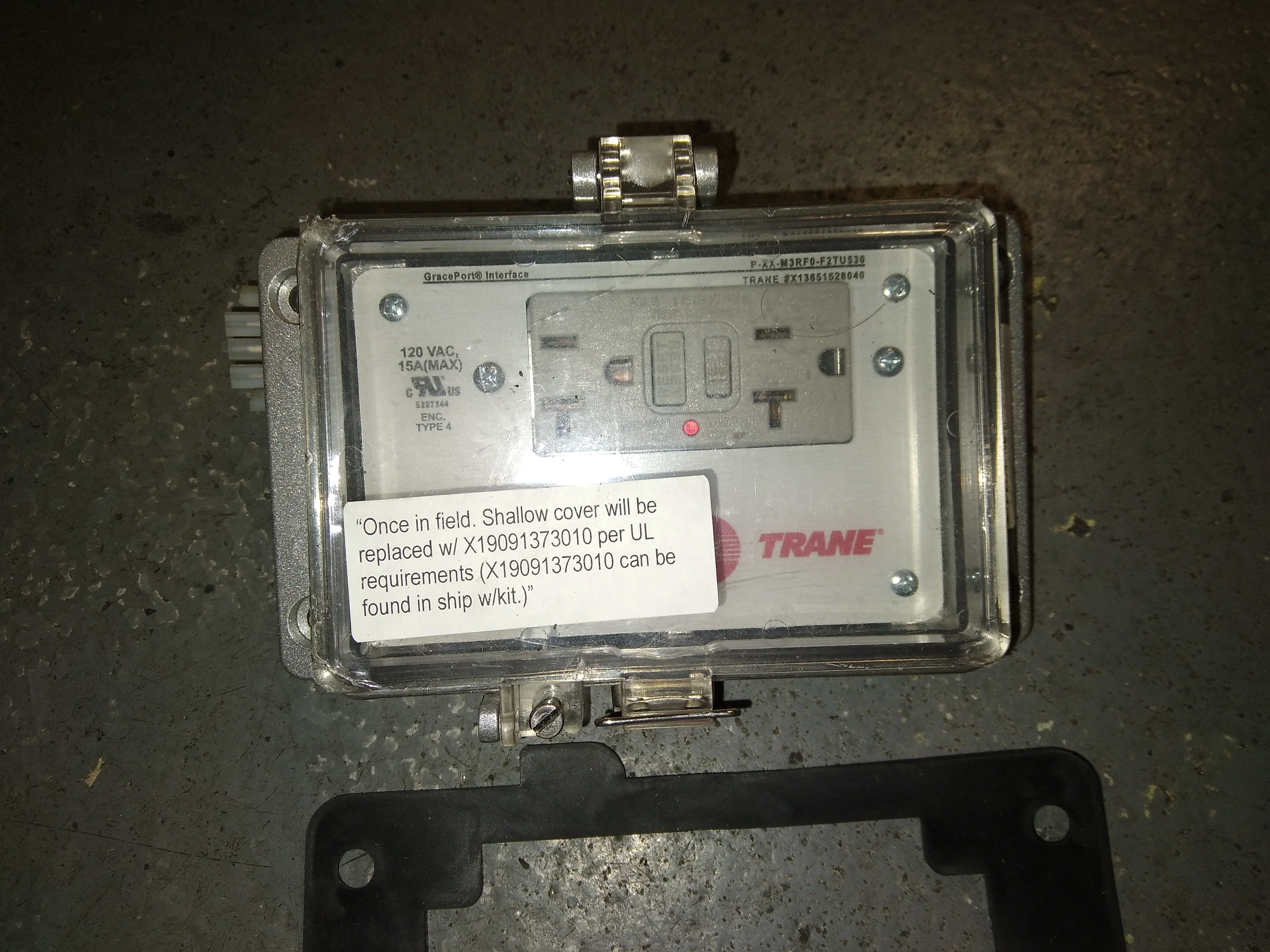 GFCI Outlet Asselbly for Various Packaged Units 120V 60 Hz 15A Max - Image 2