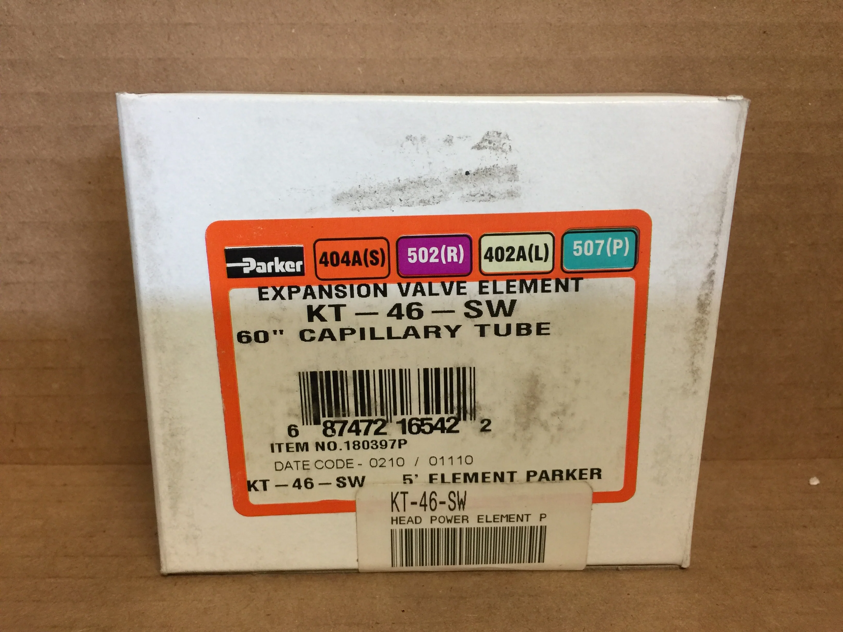 Head Power Expansion Valve Element; For C Valve Bench; For R-502, R-404 And R-507 - Image 5