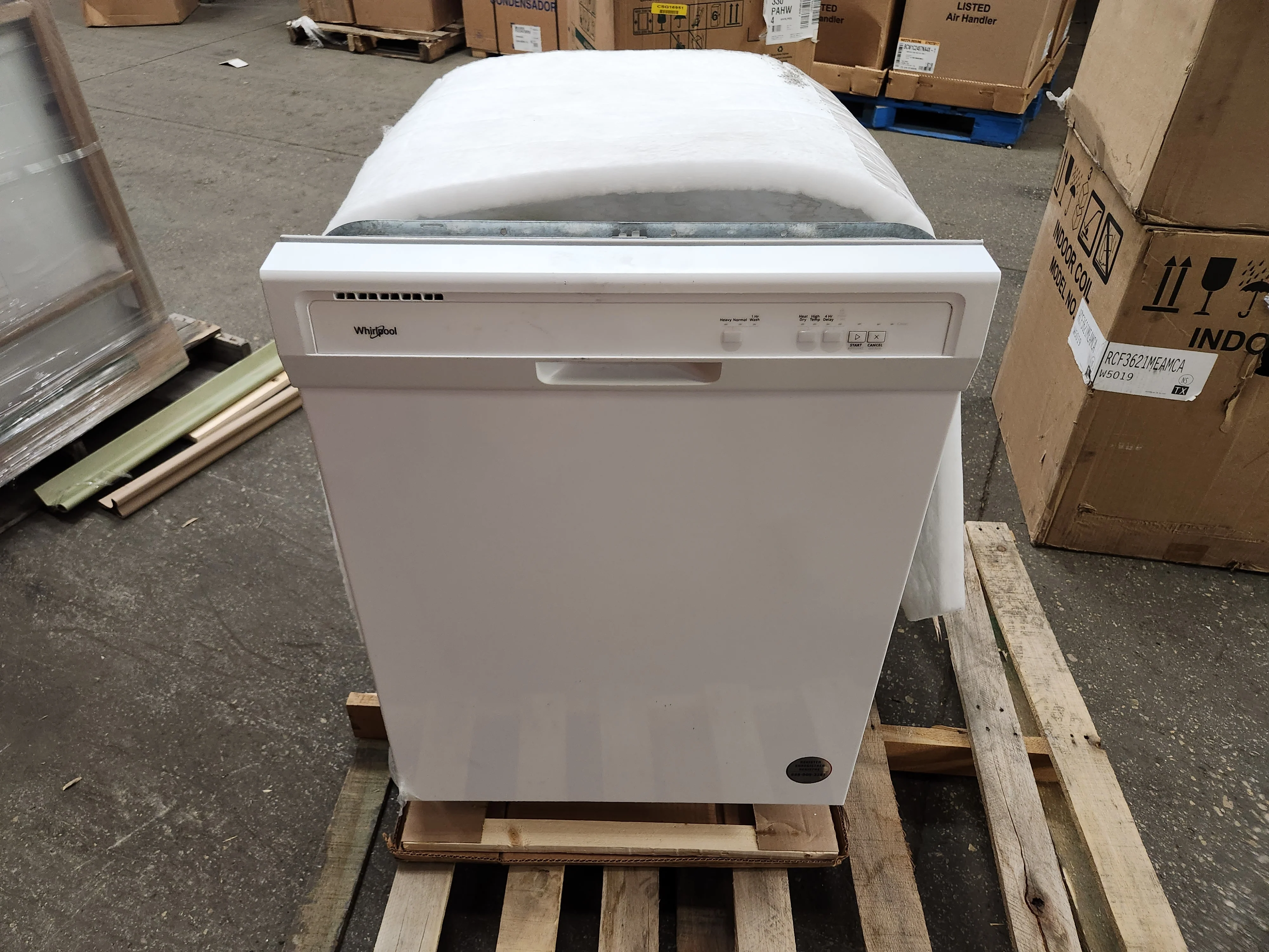 Heavy-Duty Front Control Dishwasher with 1-Hour Wash Cycle 120/60/1