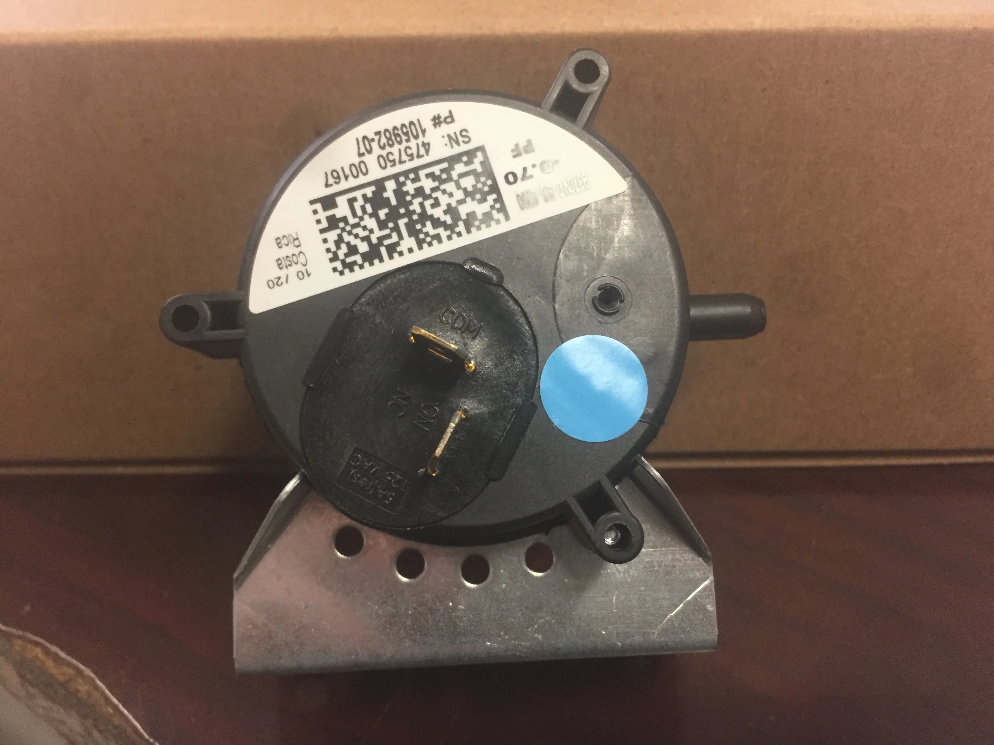 High Altitude Pressure Switch Kit