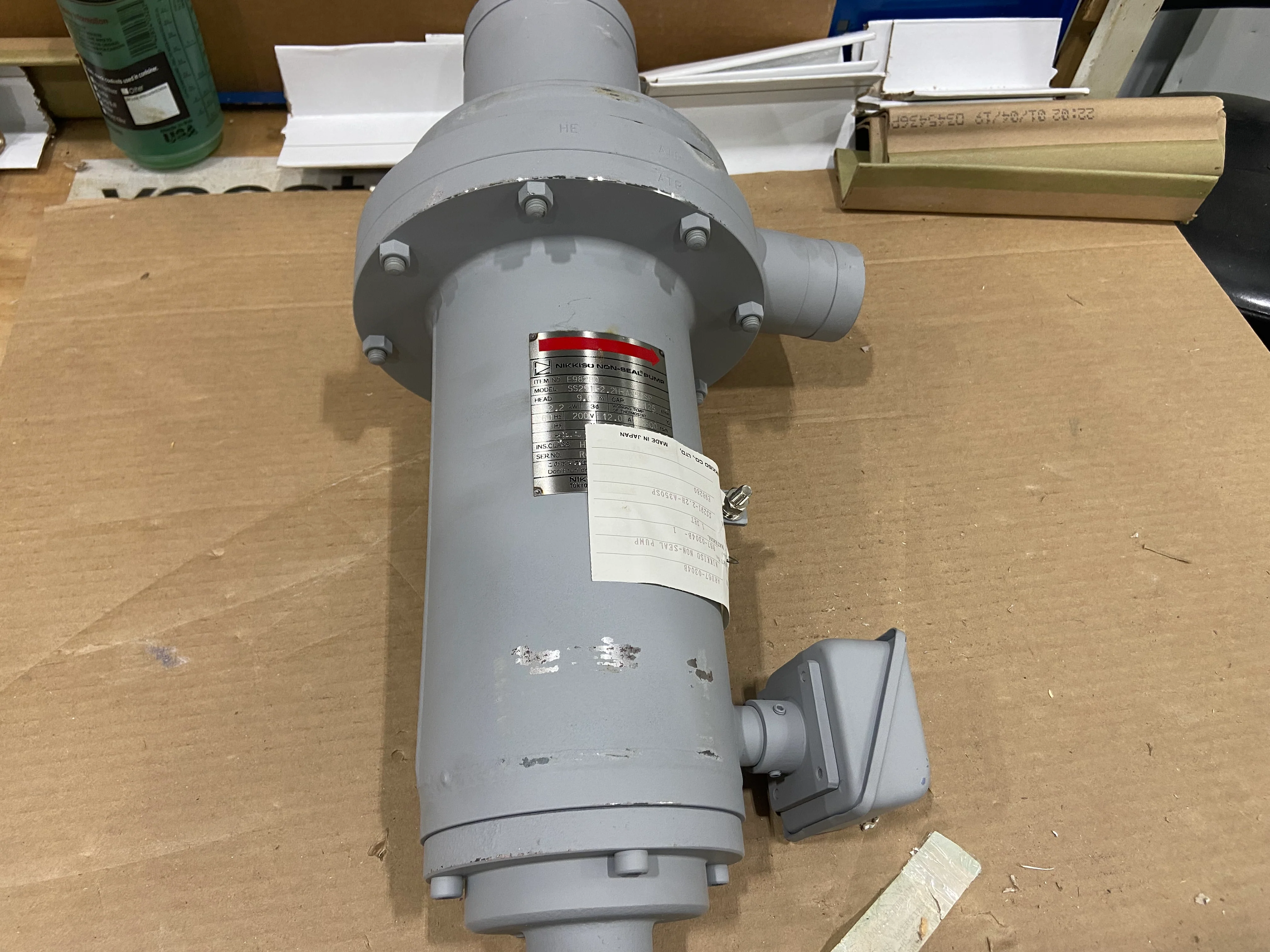 High Temperature Non Seal Pump 200 Volt 60 Hertz - Image 8