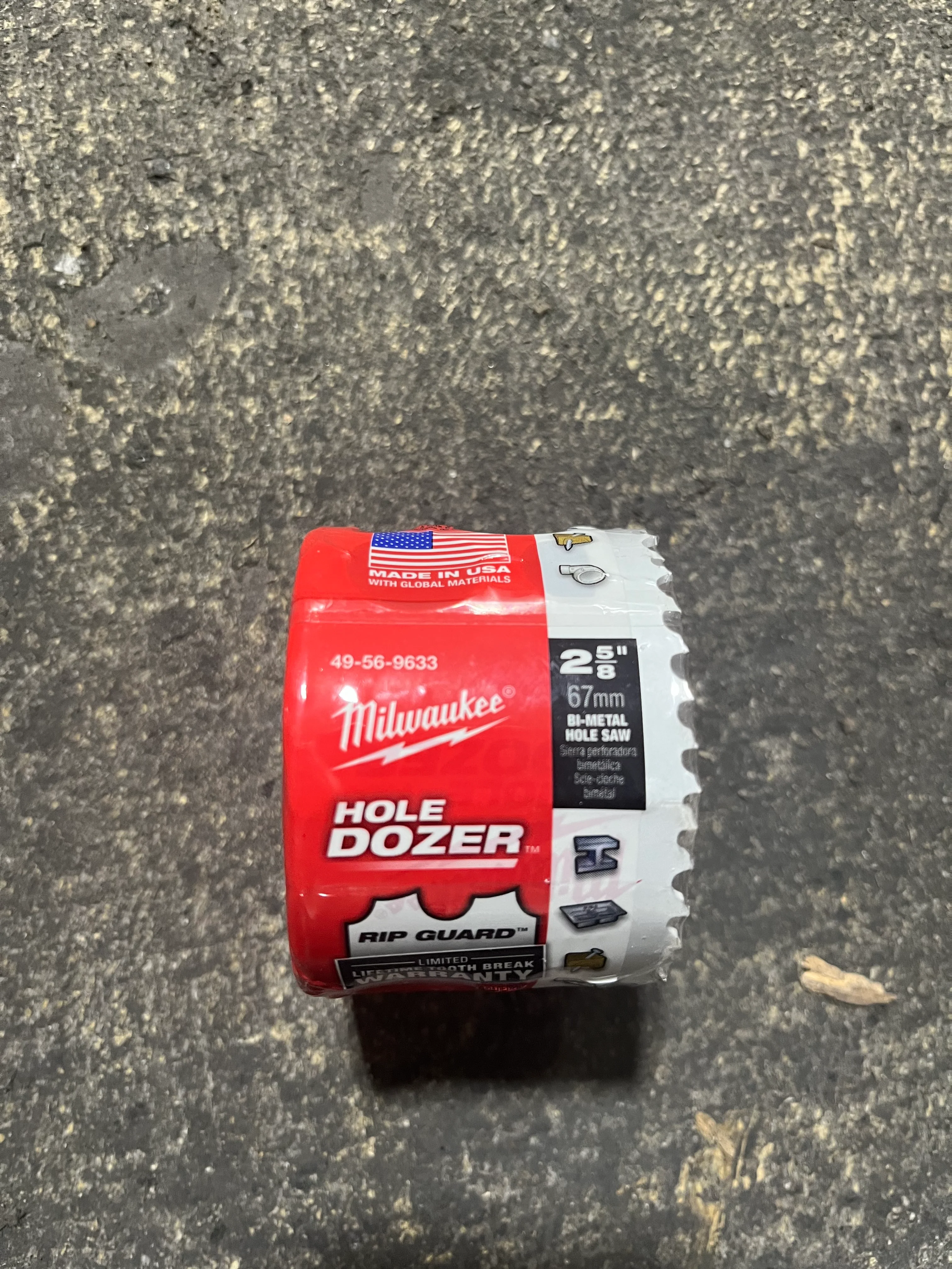 Hole Dozer 7/16" X 2-5/8" Hole Saw 1 Piece - Image 3