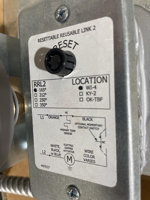 Honeywell Electronic Fire Damper 10"X16", 50-60 Hertz, 120-230volts, 1 Phase - Image 6