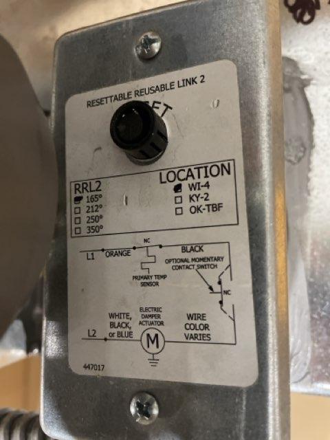 Honeywell Electronic Fire Damper 16" X 8" , 50-60 Hertz, 120-230volts, 1 Phase - Image 5