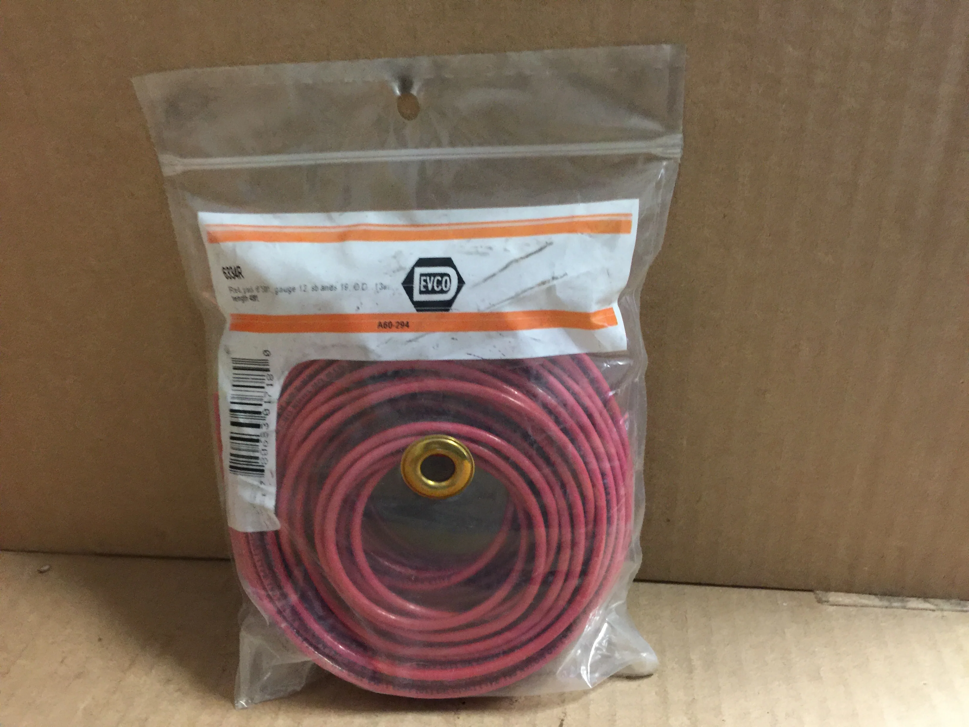HOOK-UP WIRE; 48FT, 600VAC, 12AWG