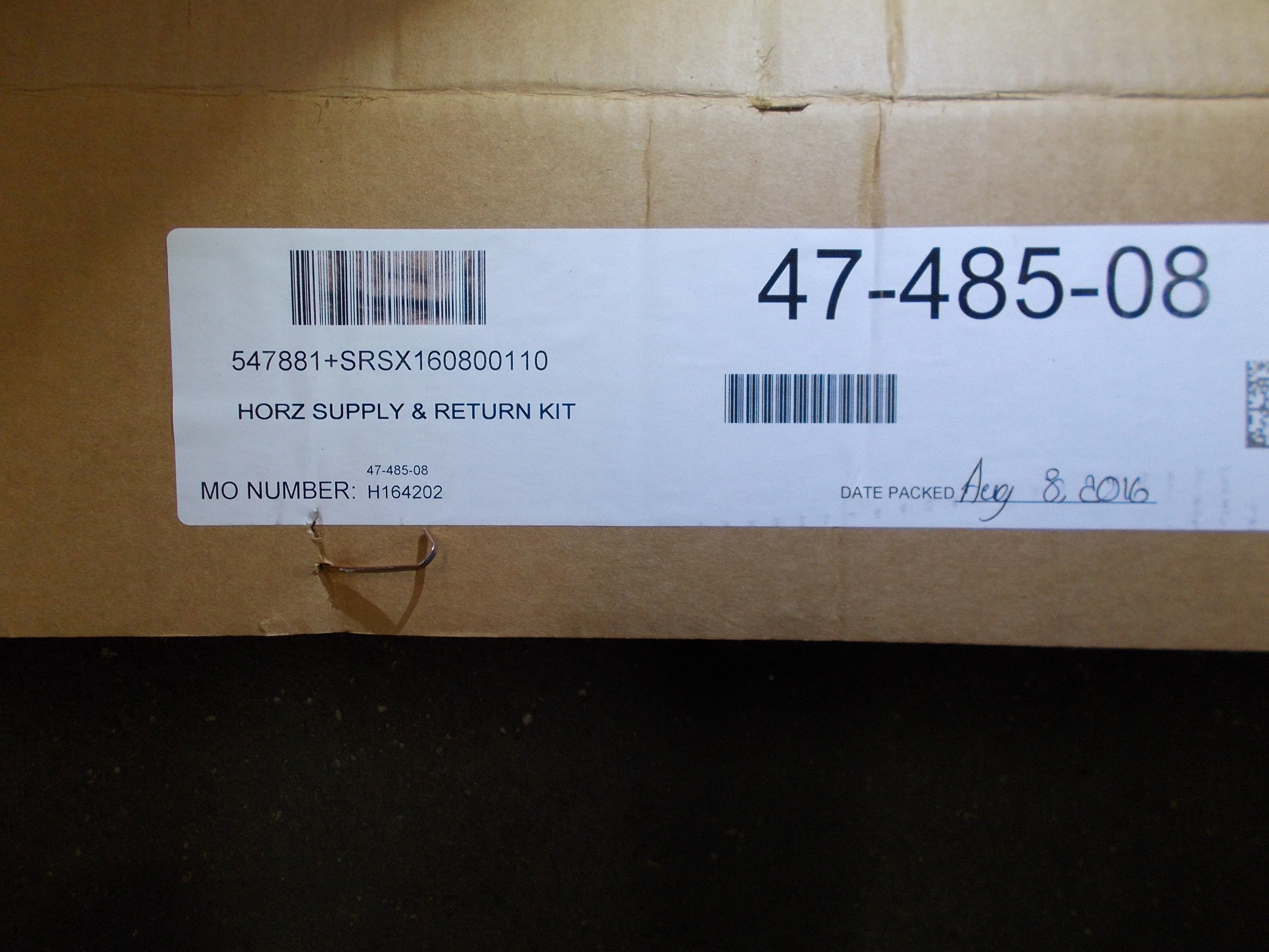 Horizontal Air Discharge Kit - Image 5