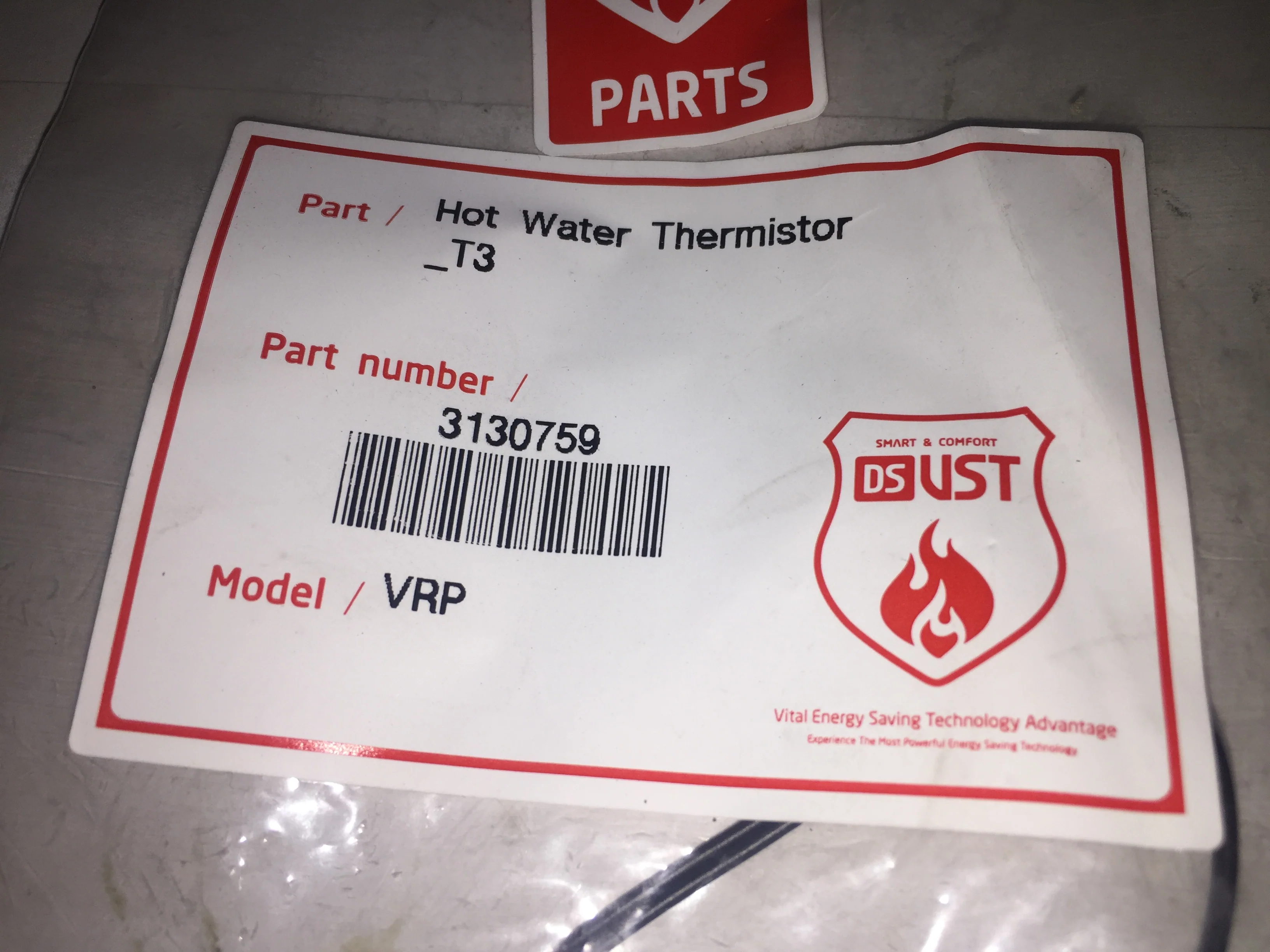 HOT WATER THERMISTOR FOR VRP SERIES TANKLESS WATER HEATERS - Image 3