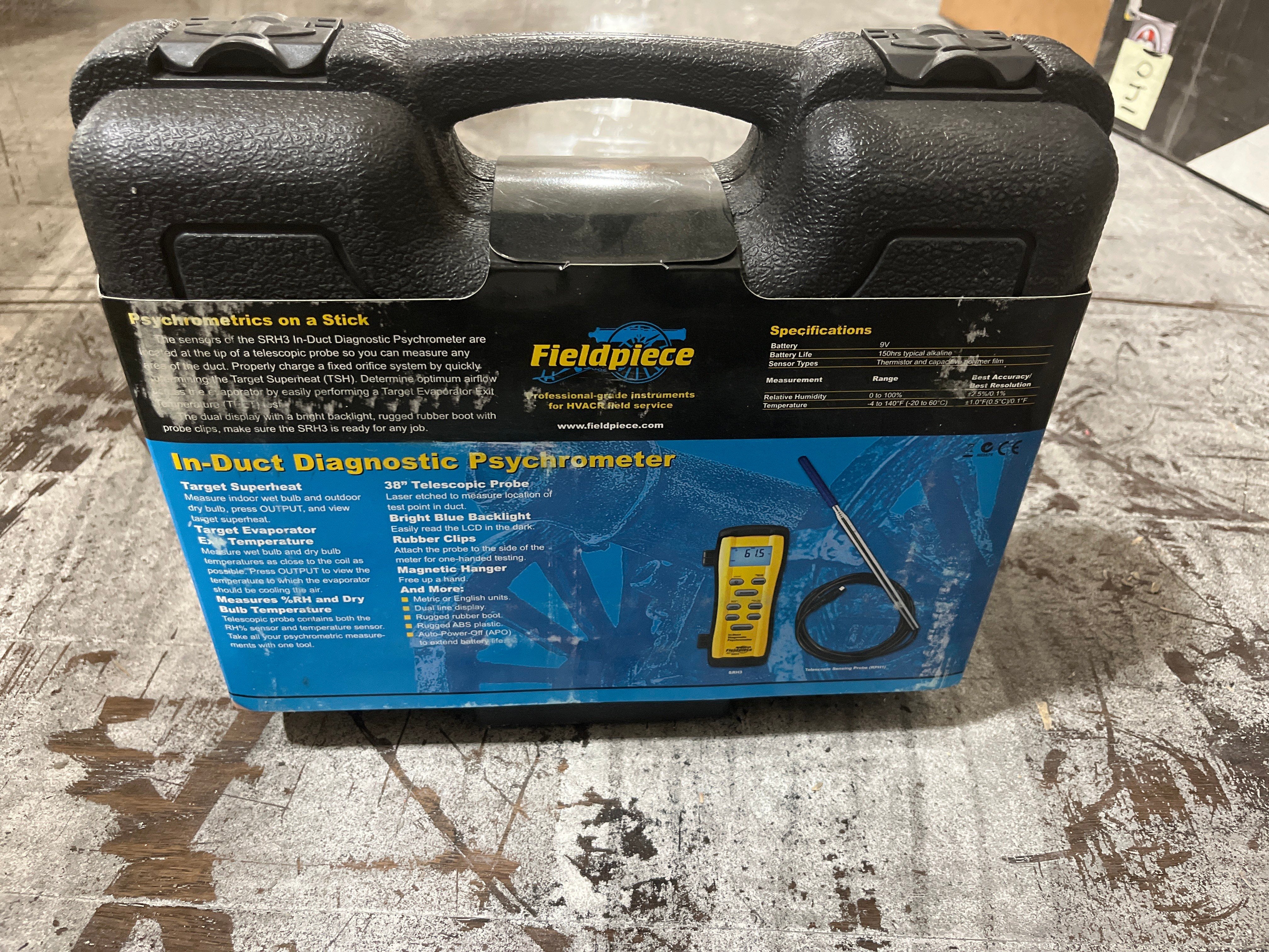 In-Duct Diagnostic Psychrometer Telescopic Probe - Image 2