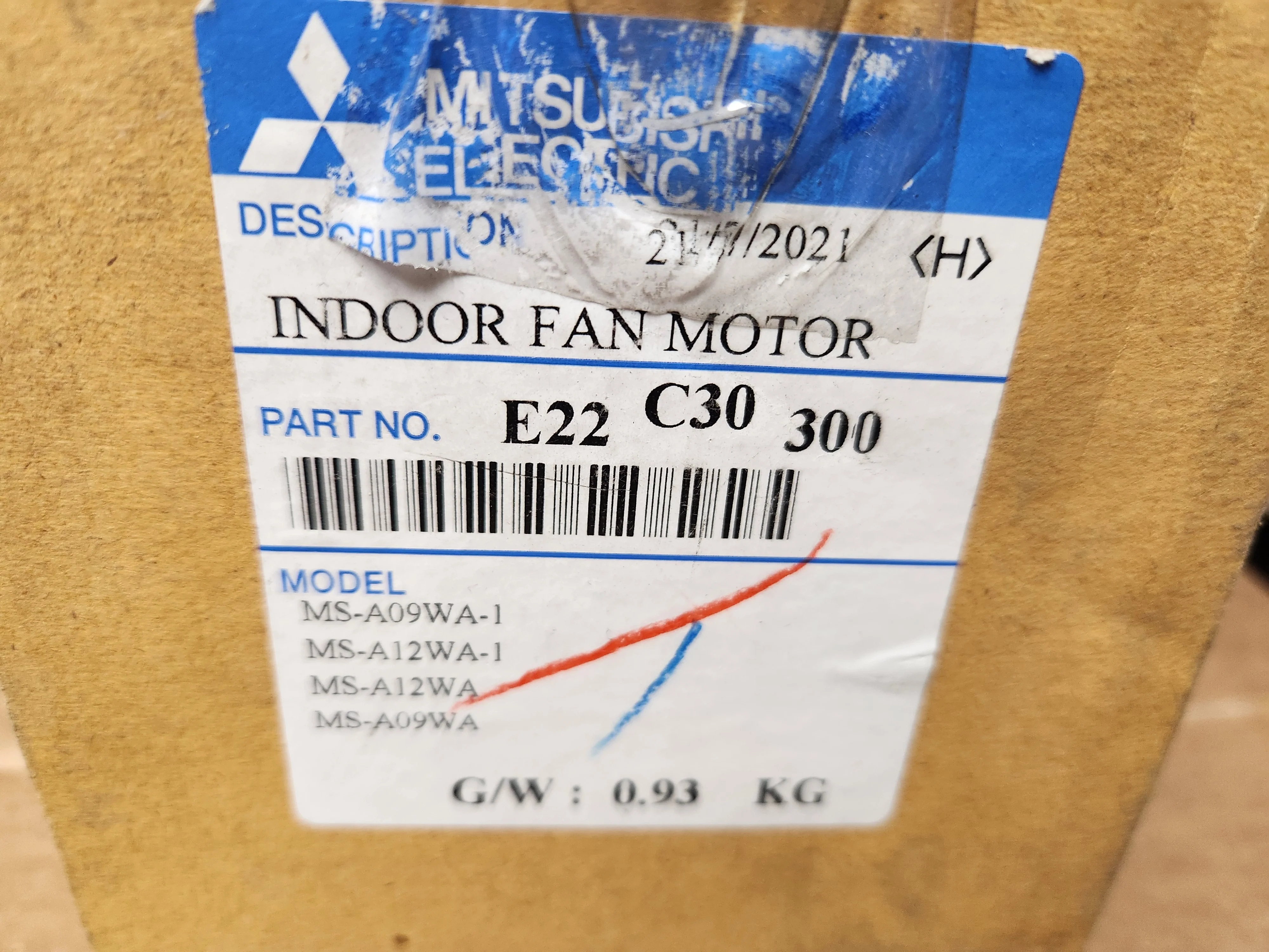 Indoor Fan Motor; DC140V, 28W, 8P - Image 4