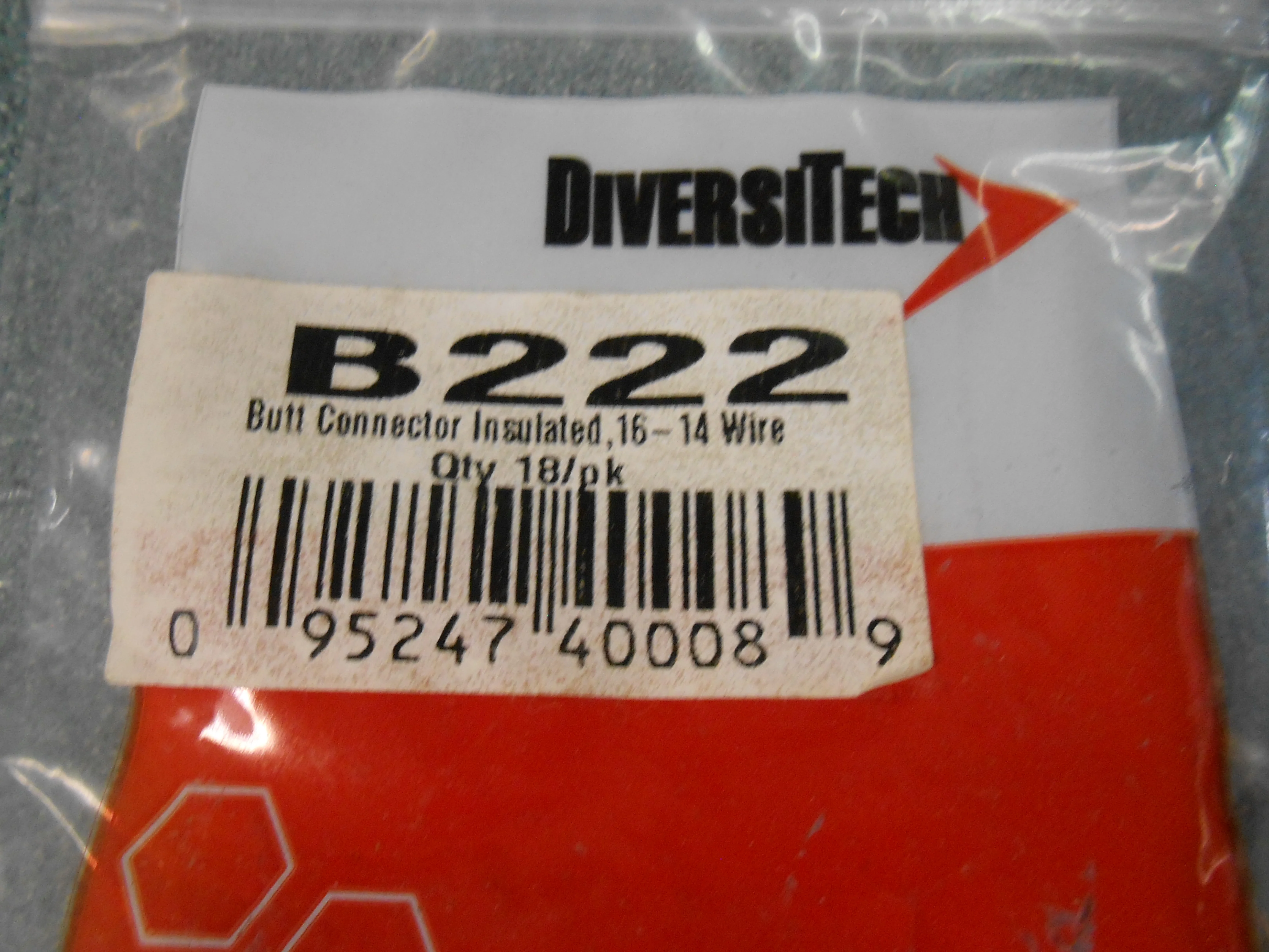 Insulated Butt Connector, 16-14, Sold as 18 Per Bag - Image 4