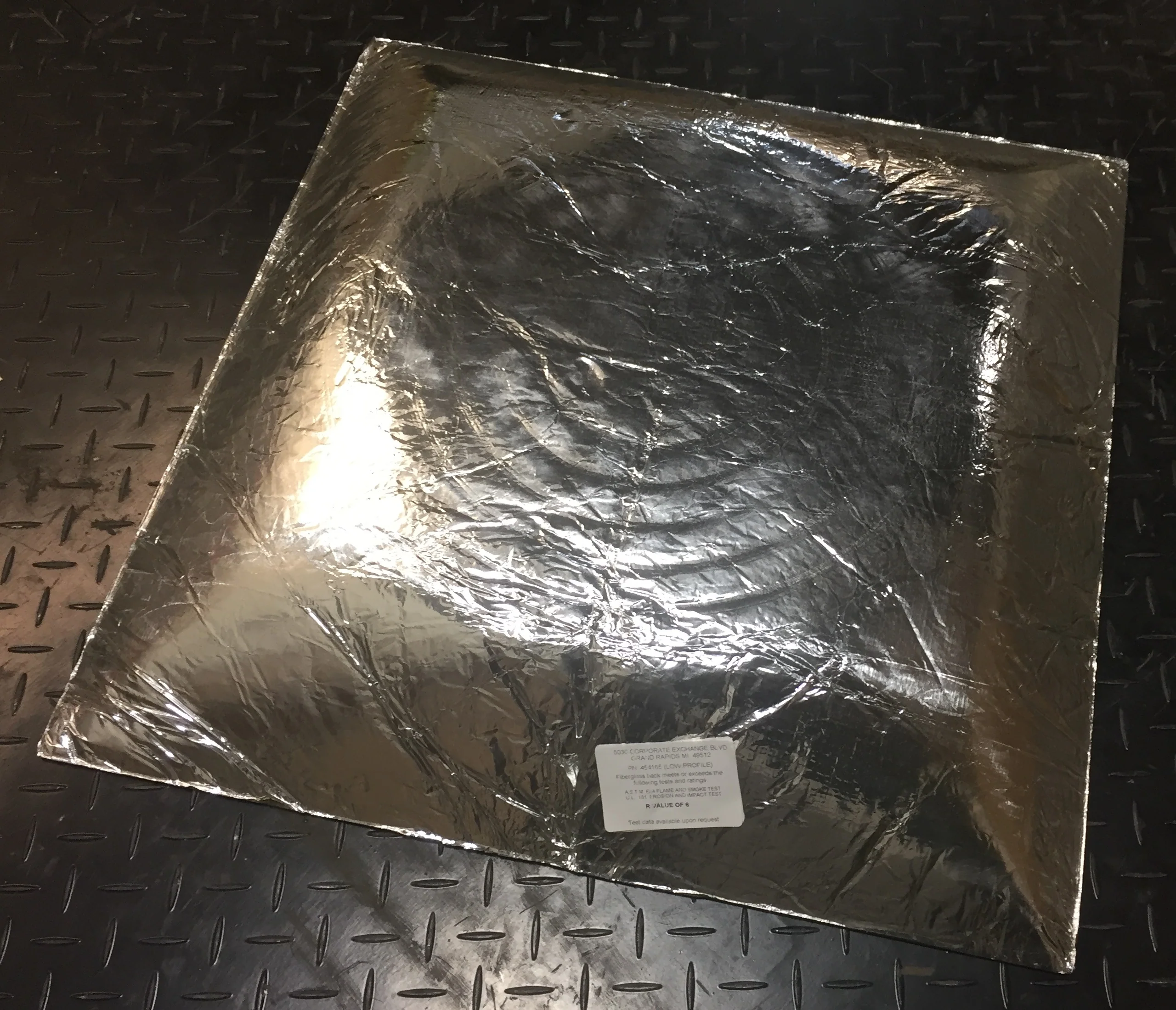 INSULATED MOLDED T-BAR FIBERGLASS BACK (RIGID UNIV R6 LOW) SOLD PER EACH - Image 2