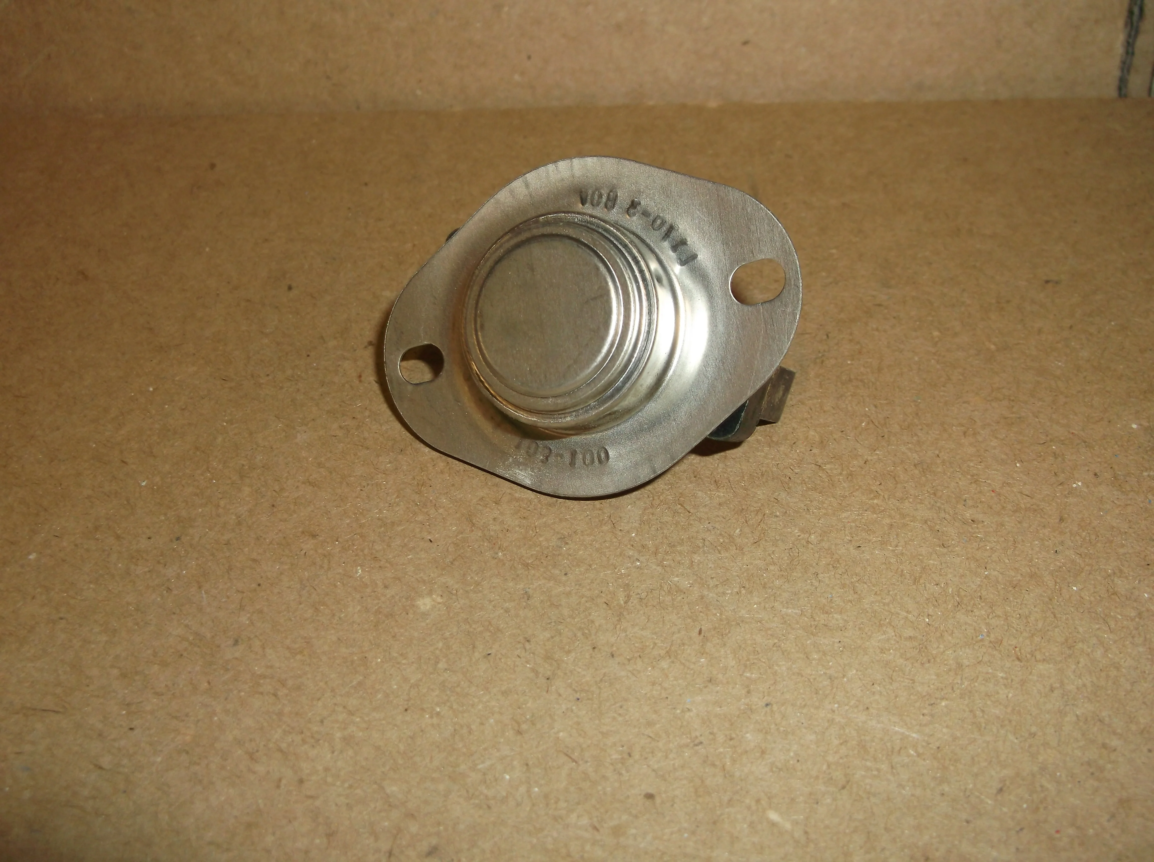 L170-3 Degf. Standard Disc Limit Switch Terminals:2 - Image 3