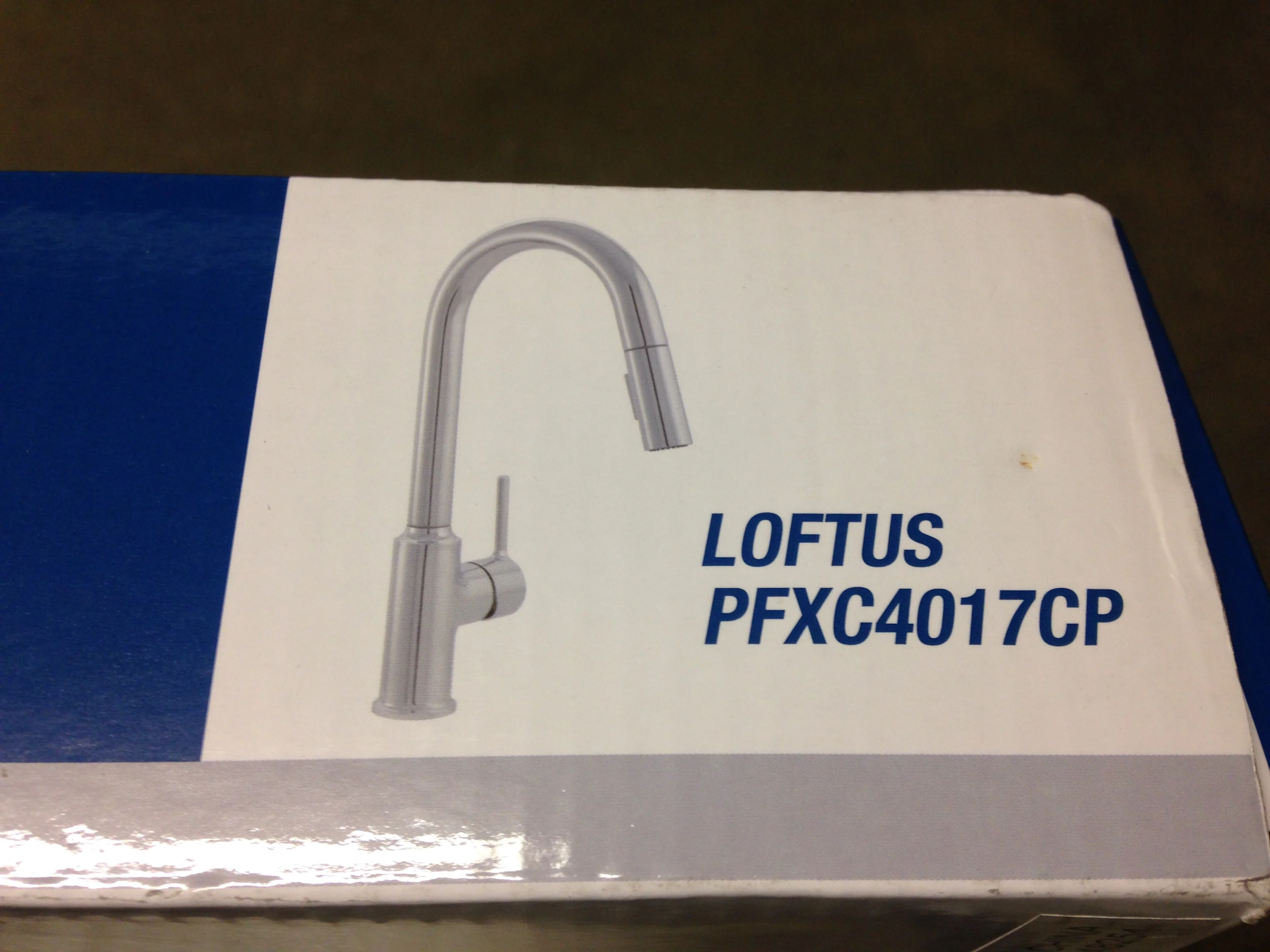 Loftus Single Handle Pull Down Kitchen Faucet, Chrome - Image 3