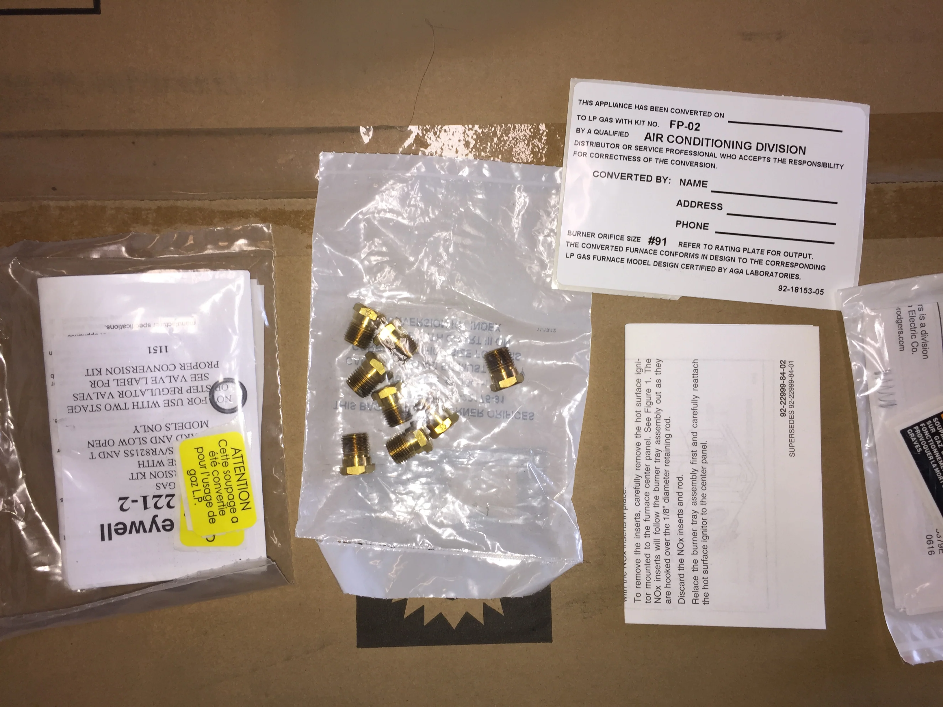 LP Conversion Kit - Image 2