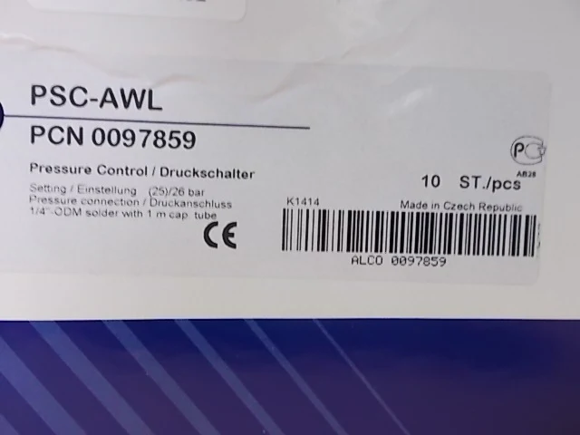Mini Pressure Control Switch - Image 3