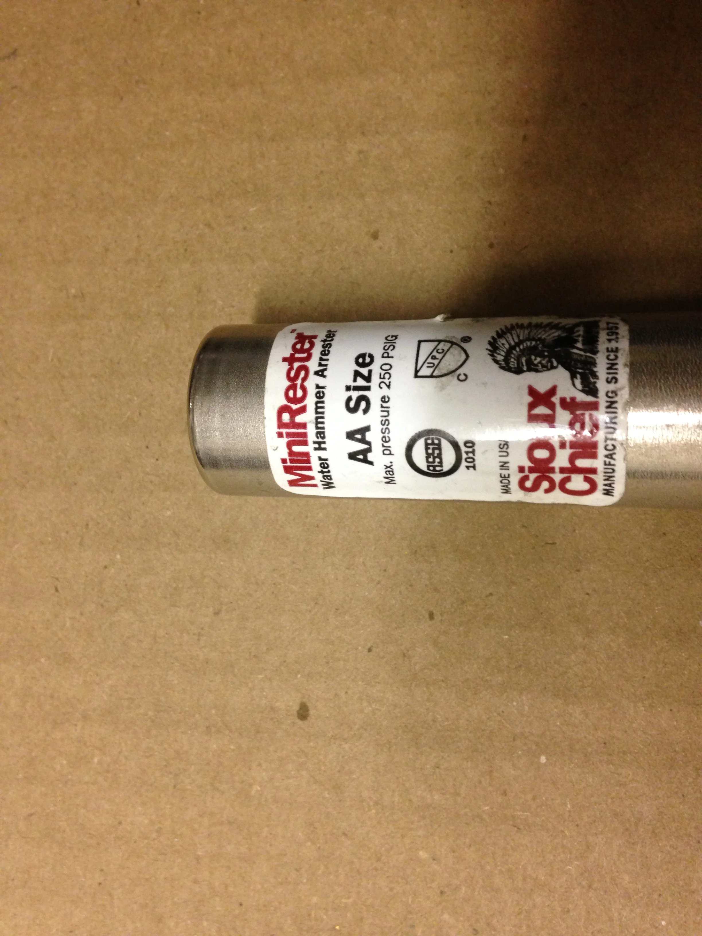 MINI-RESTER WATER HAMMER ARRESTER, AA SIZE - Image 4