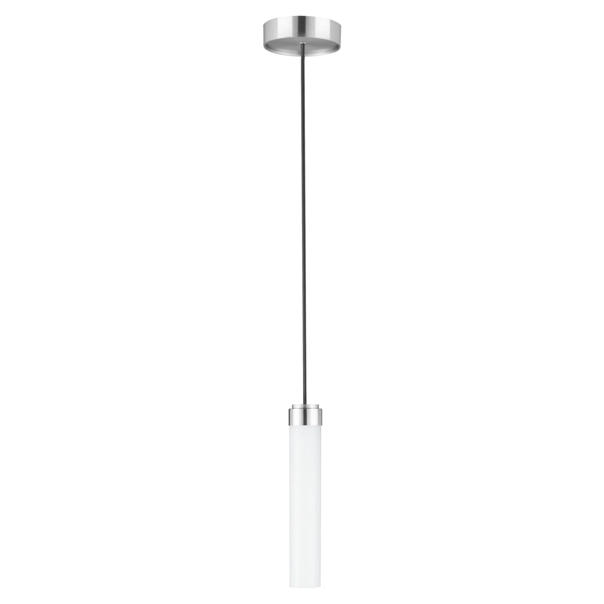 MODULUS 3" WIDE LED SHADED SINGLE PENDANT LIGHT,  POLISHED CHROME