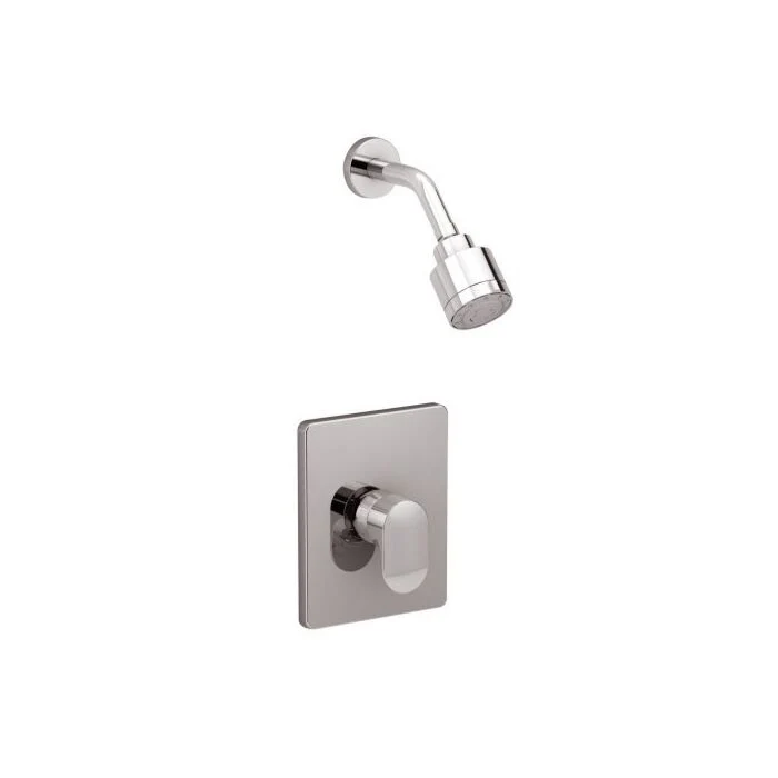 Moments Chrome Shower-Only Trim Kit; Less Valve