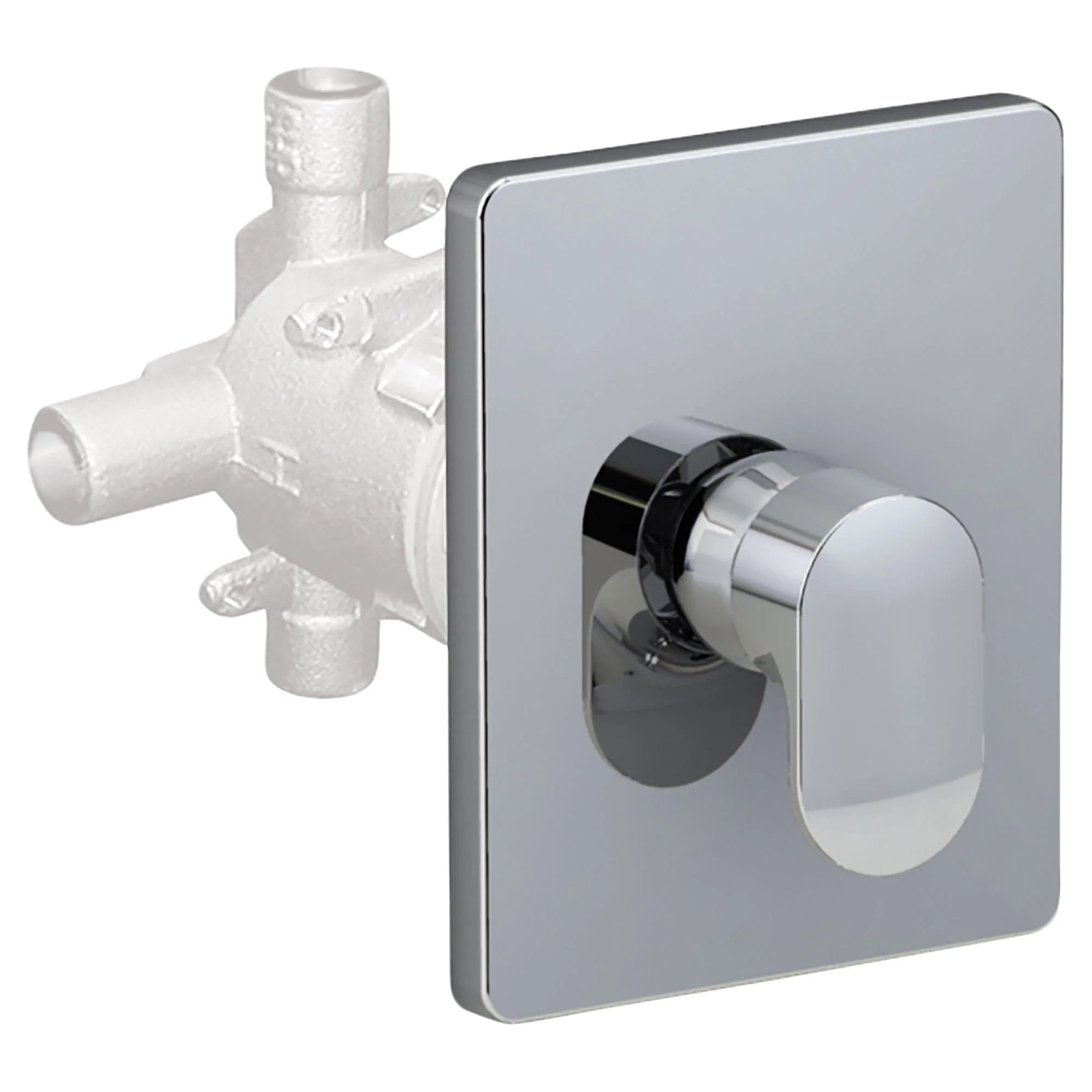 Moments Pressure Balance Trim Kit Only; Chrome