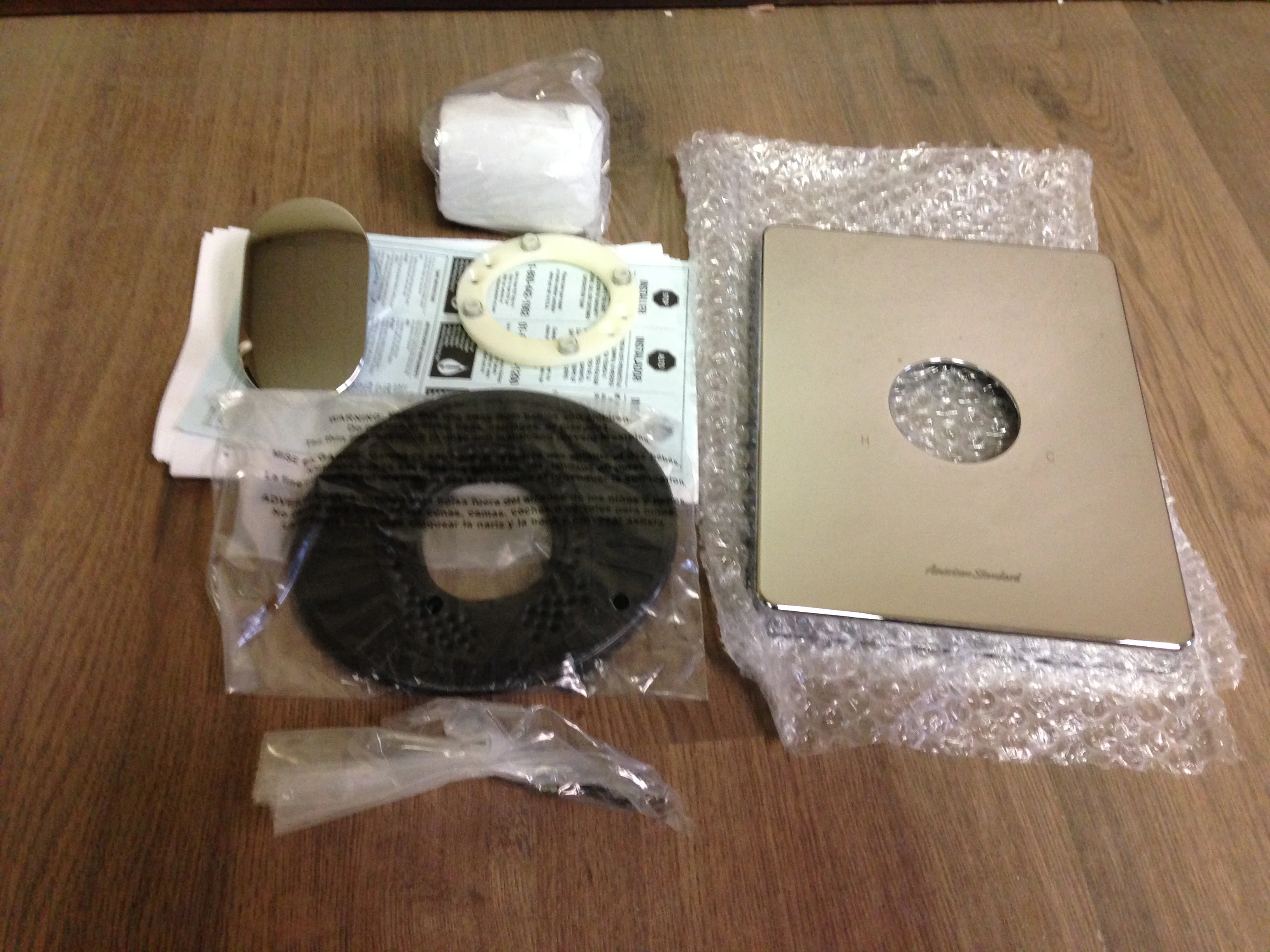Moments Pressure Balance Trim Kit Only; Chrome - Image 3