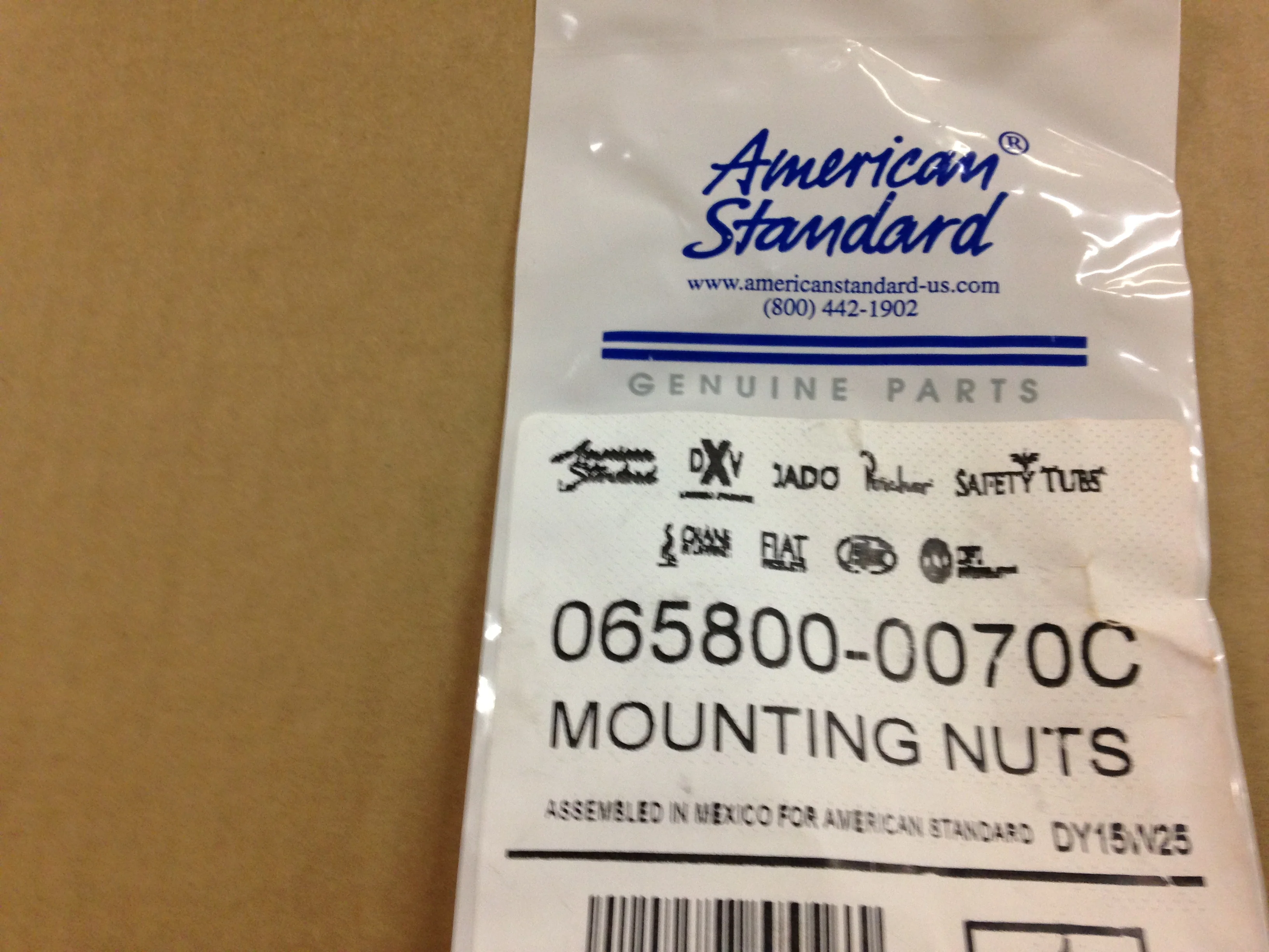 Mounting Nuts, Sold As 2 Per Bag - Image 3