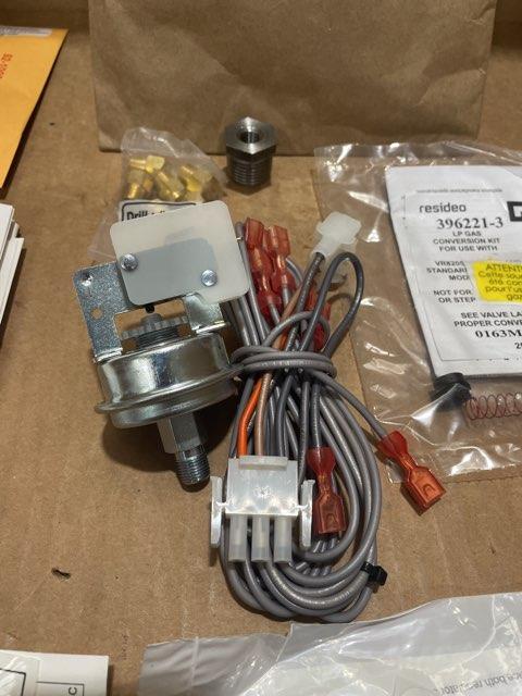 Natural Gas to Propane Conversion Kit, 90%, Two Stage - Image 3
