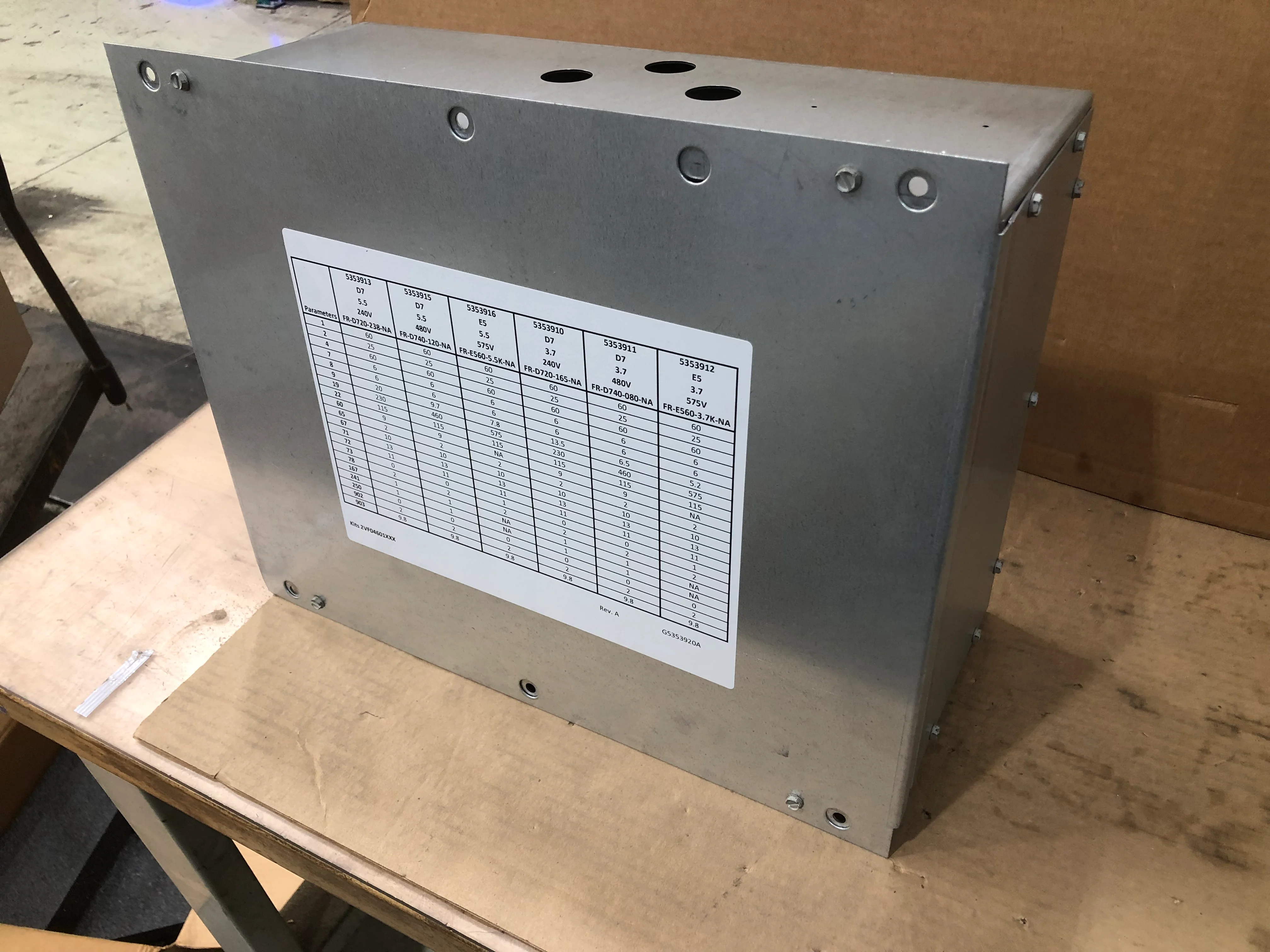 NC300 VFD Kit 208-240/50-60/3 - Image 3