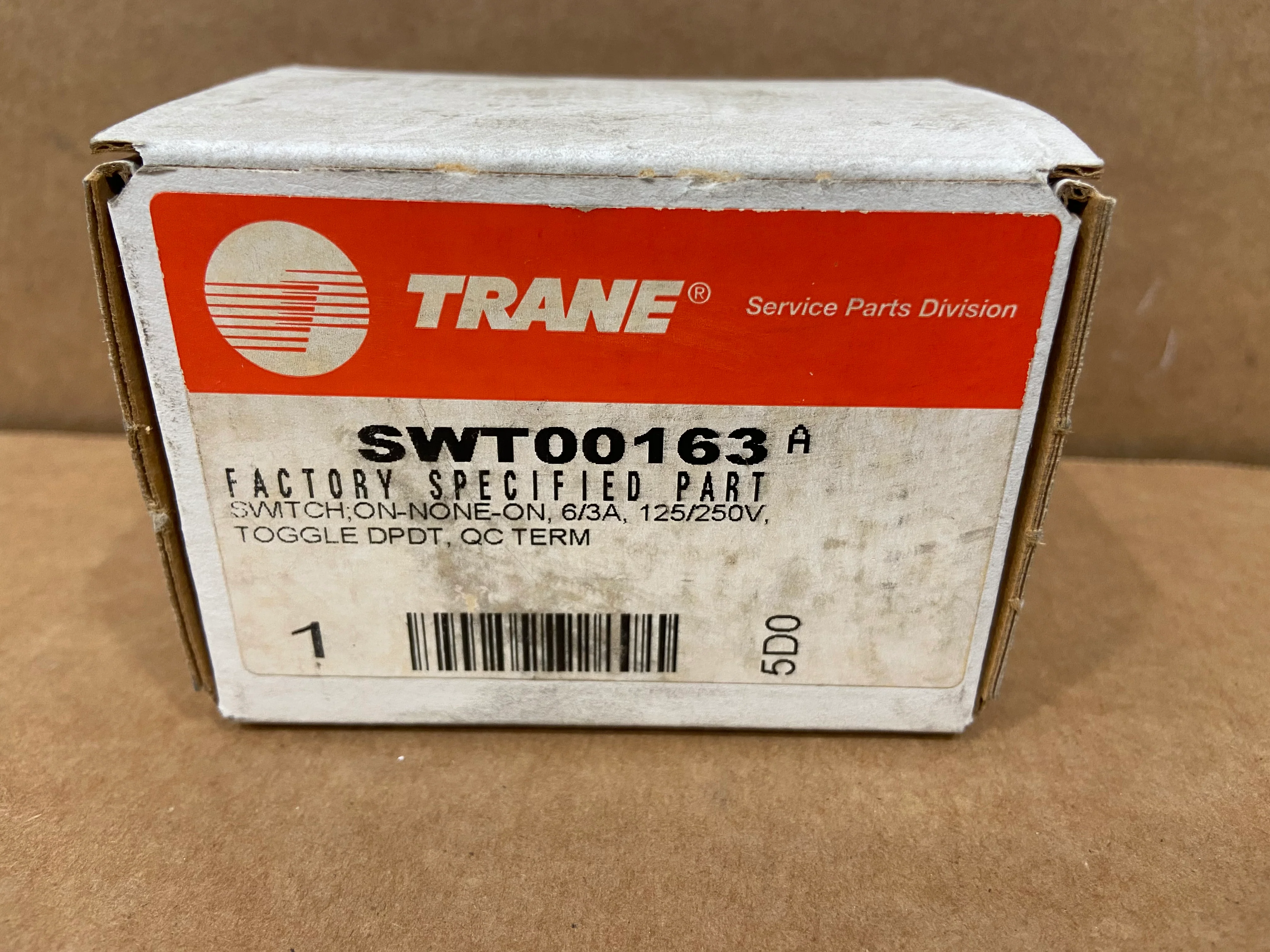 ON-NONE-ON TOGGLE SWITCH 3/6AMP 125/250VOLT - Image 4