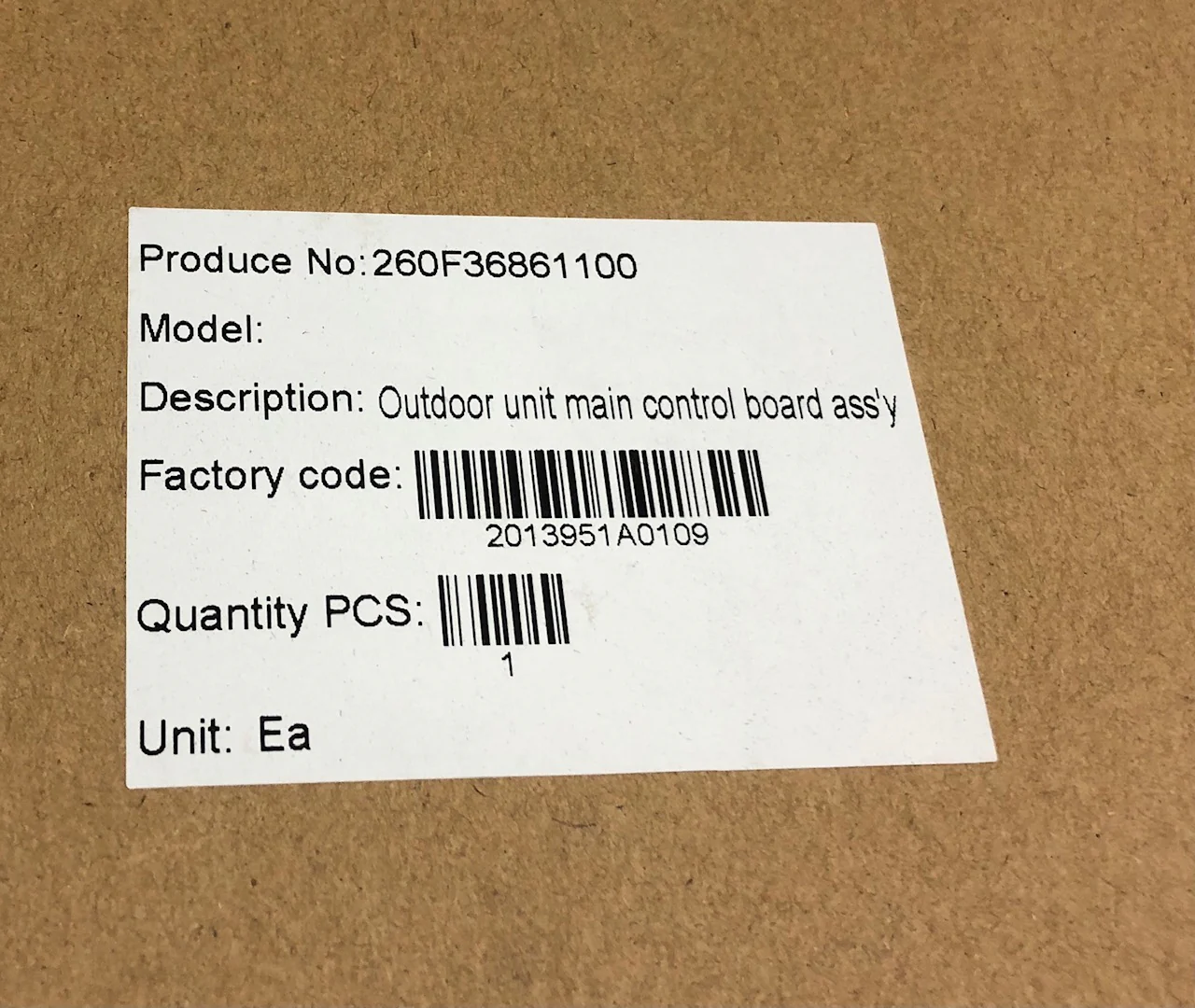 Outdoor Unit Main Control Board Assembly - Image 4