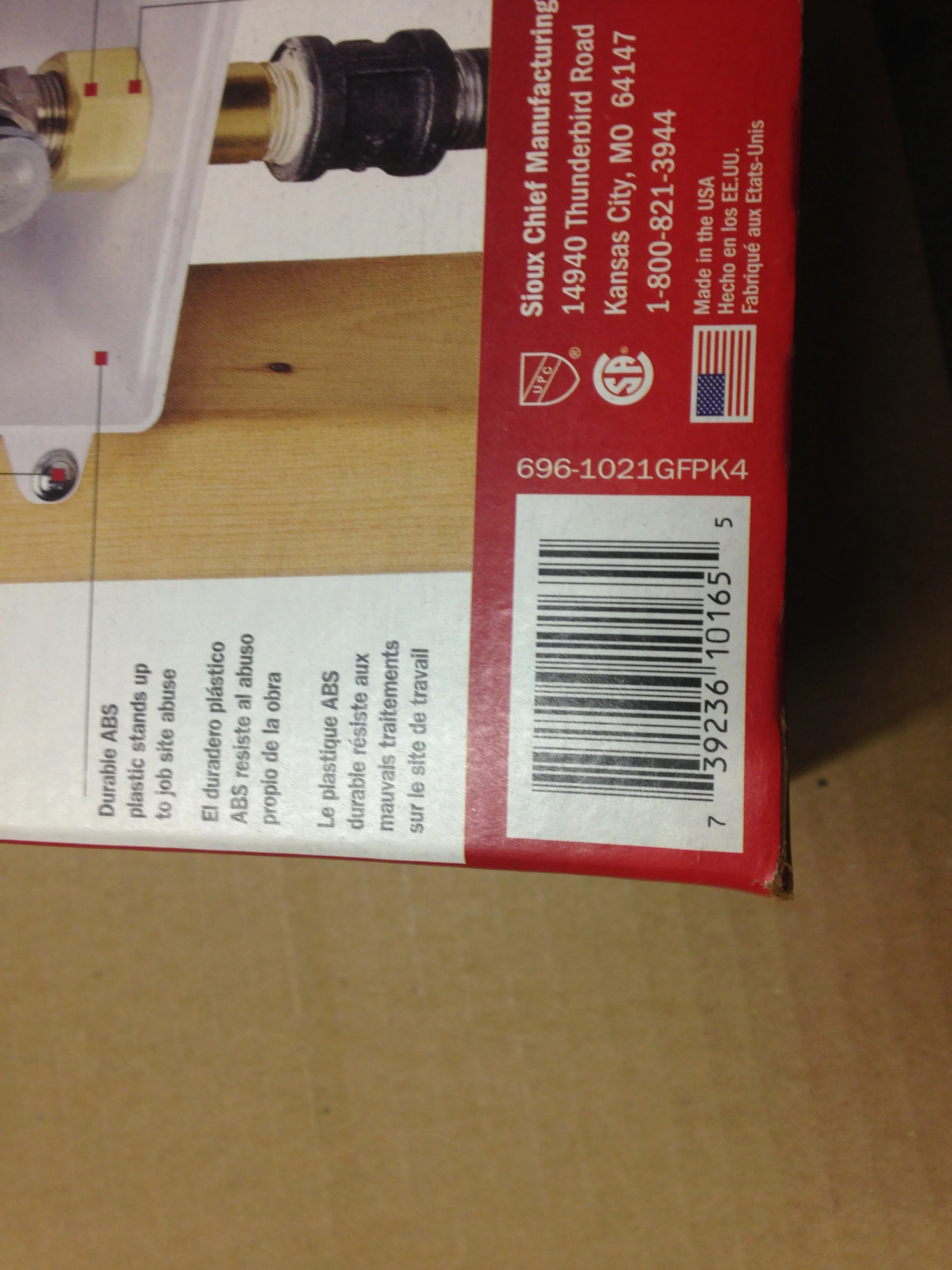 Oxbox Gas Valve Outlet Box - Image 4