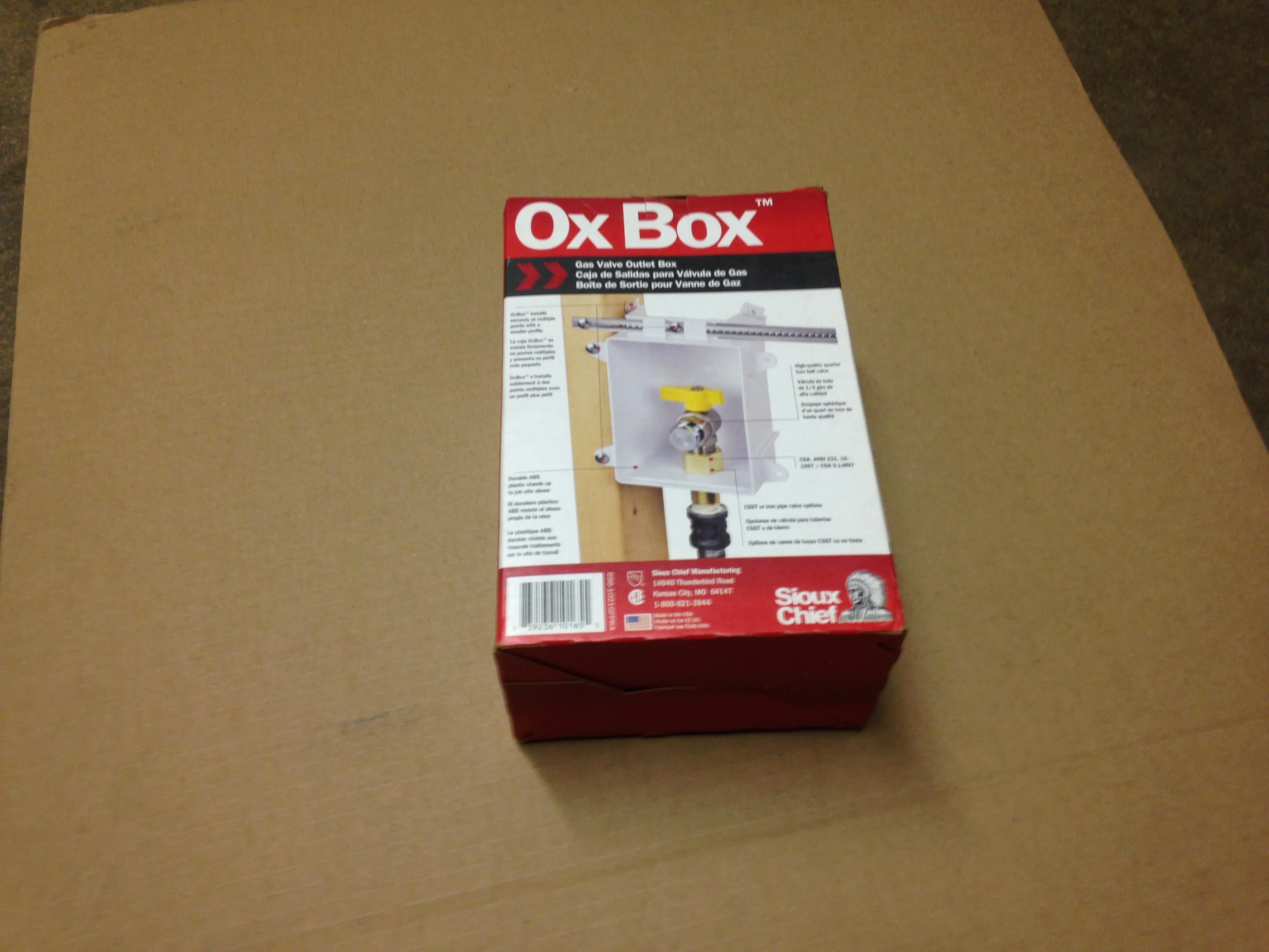 Oxbox Gas Valve Outlet Box - Image 5