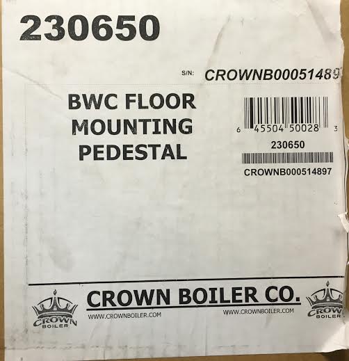 Pedestal Floor Mounting Kit For Crown BWC Series - Image 5