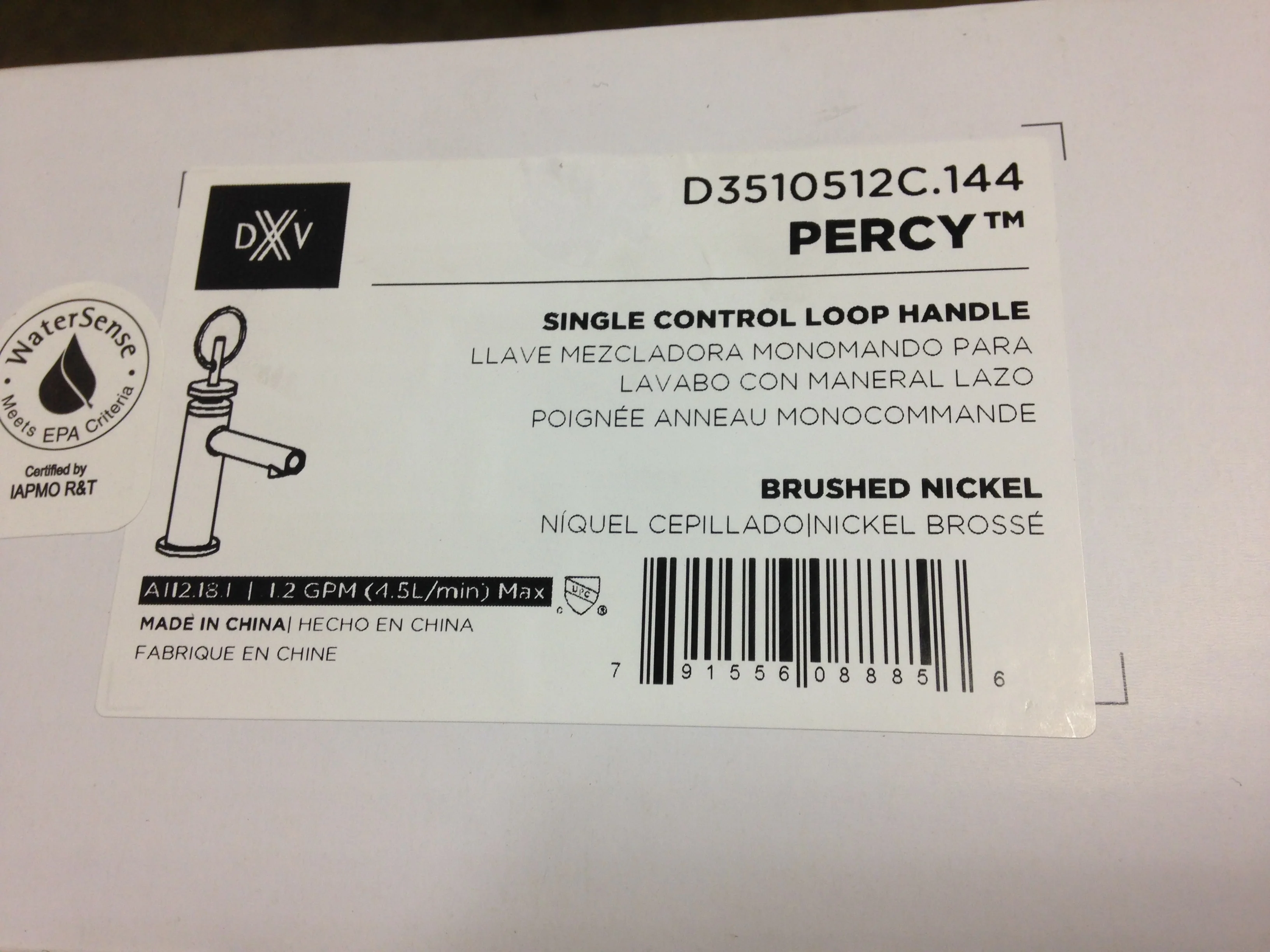 Percy Single Control Loop Handle - Image 3