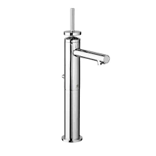 Percy Single Control Vessel Stem Handle with Grid Drain