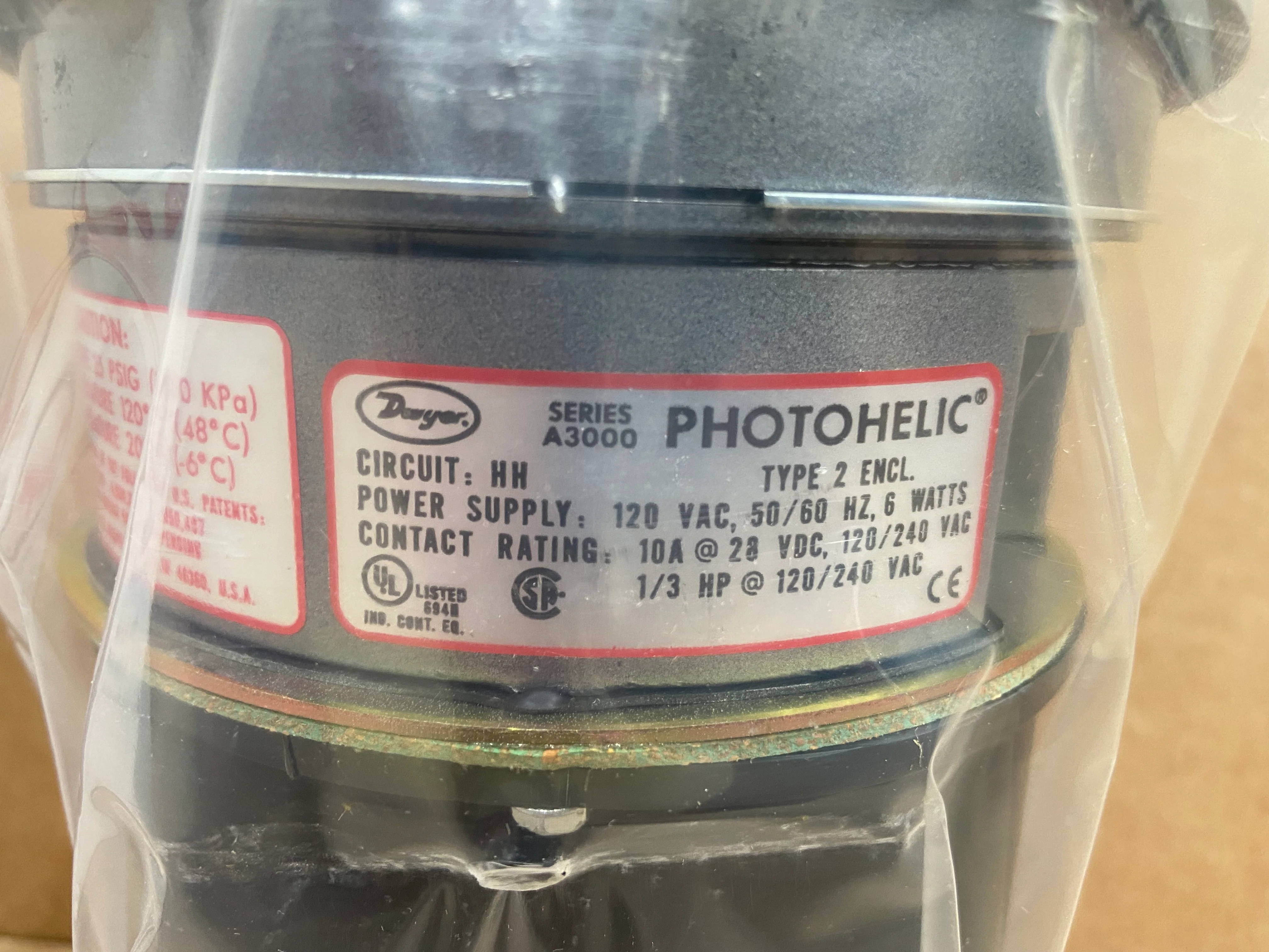Photohelic 3 In 1 Indicating Guage 120/50-60 6 Watts - Image 4