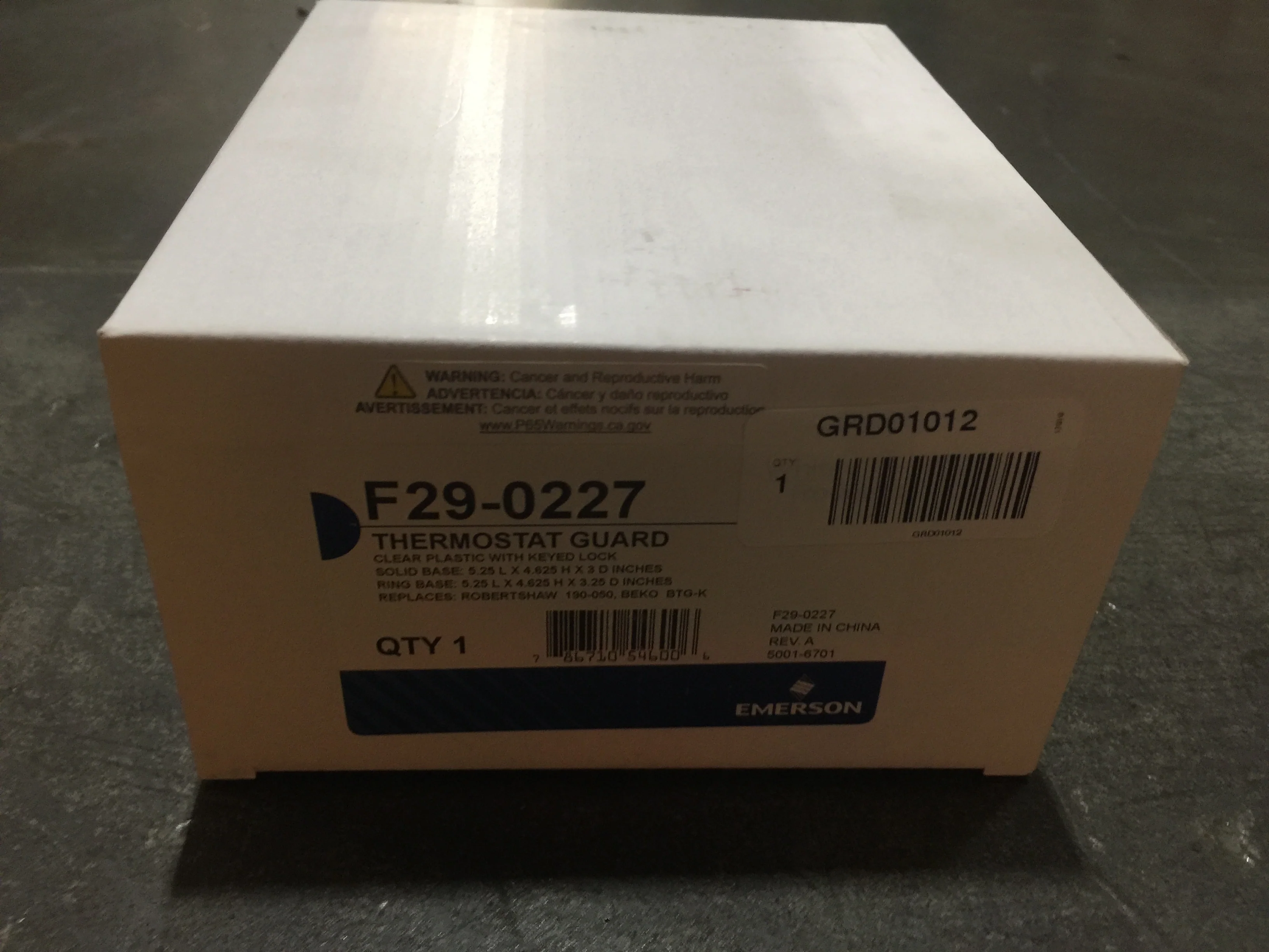 Plastic Thermostat Guard - Image 3