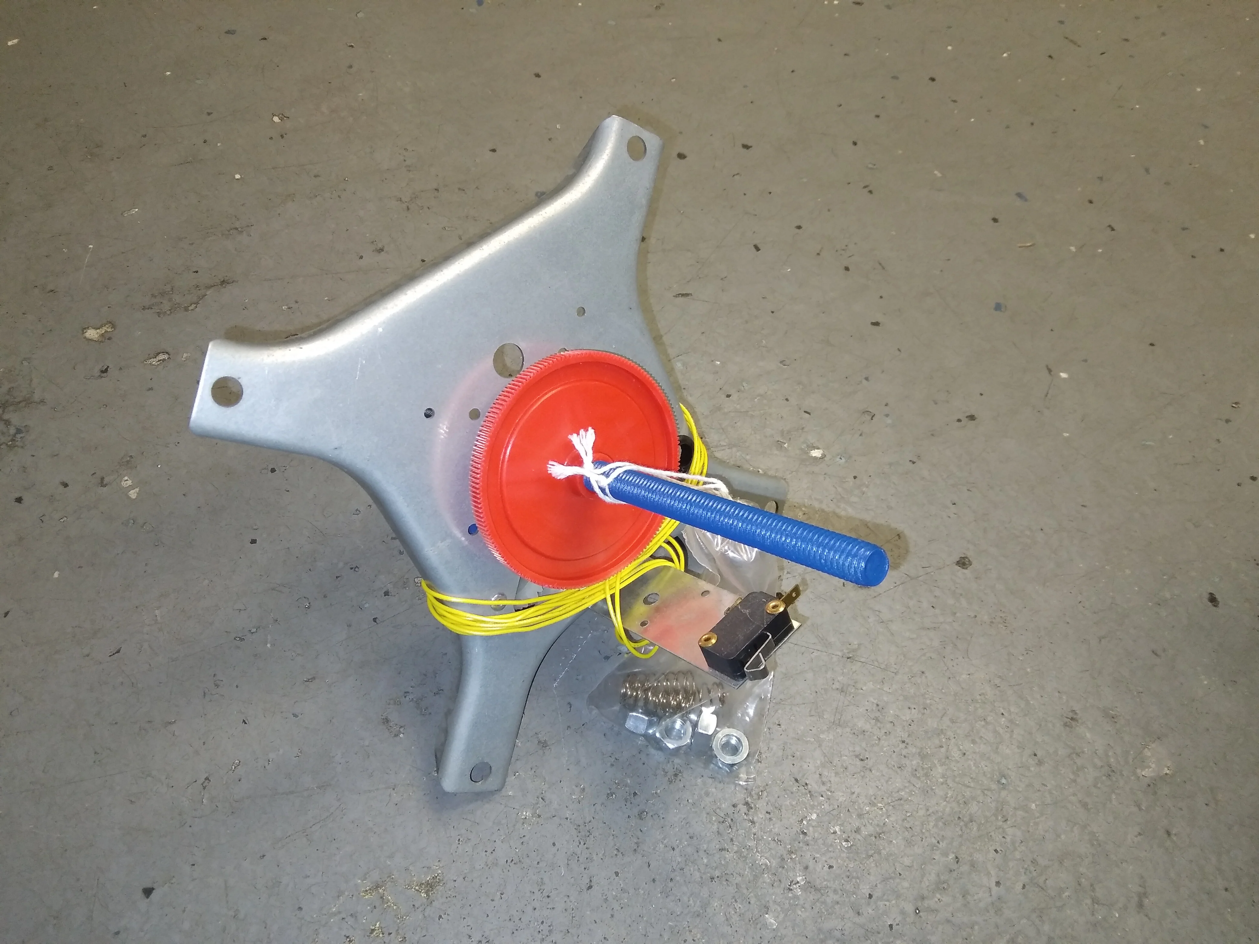 Plate; Backplate w/Potentiometer Size 11, Electric Control - Image 2