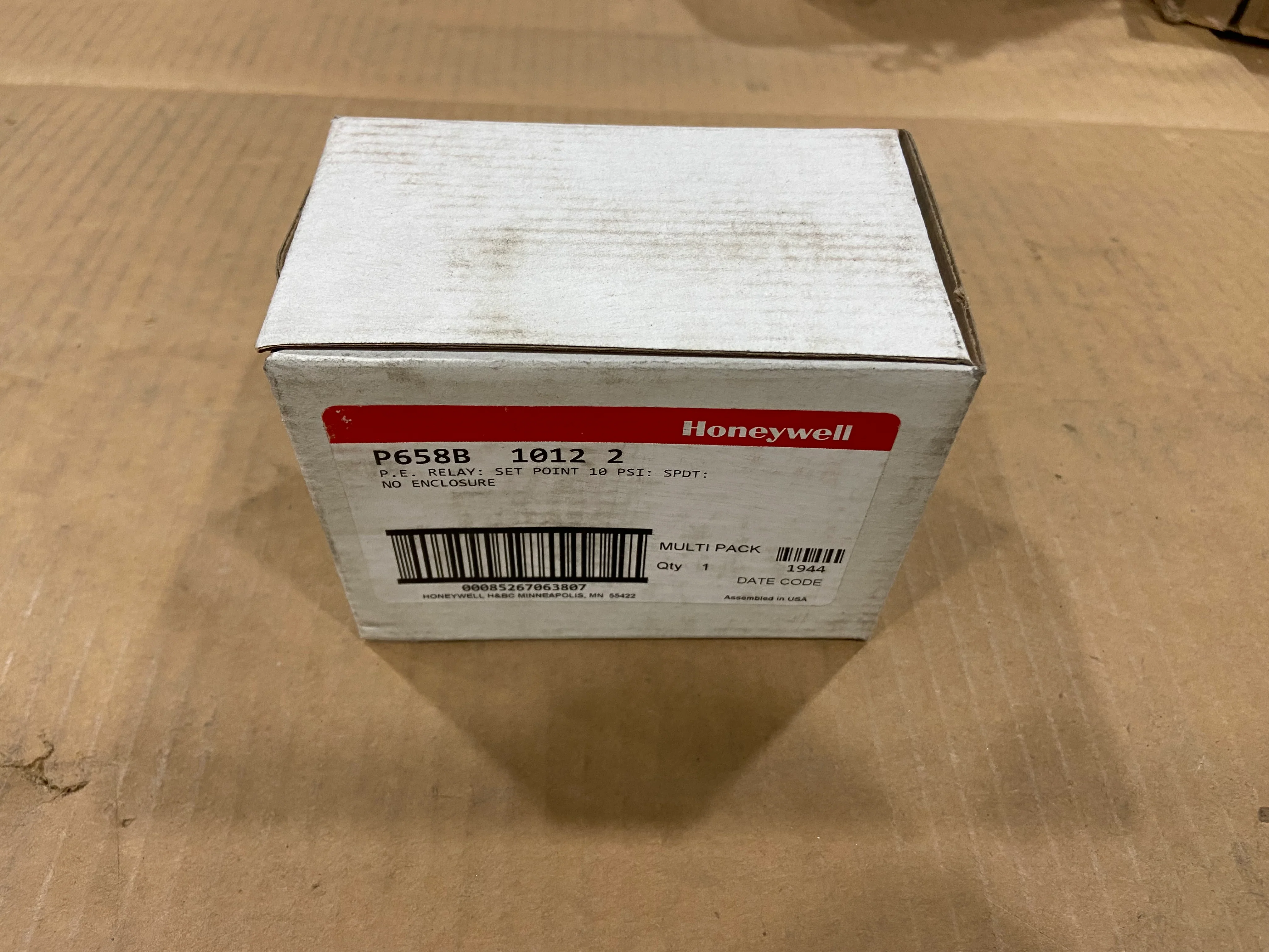 Pneumatic/Electric Relay Set Point 10PSI 25Amp 125/250/277/480 Volt - Image 5