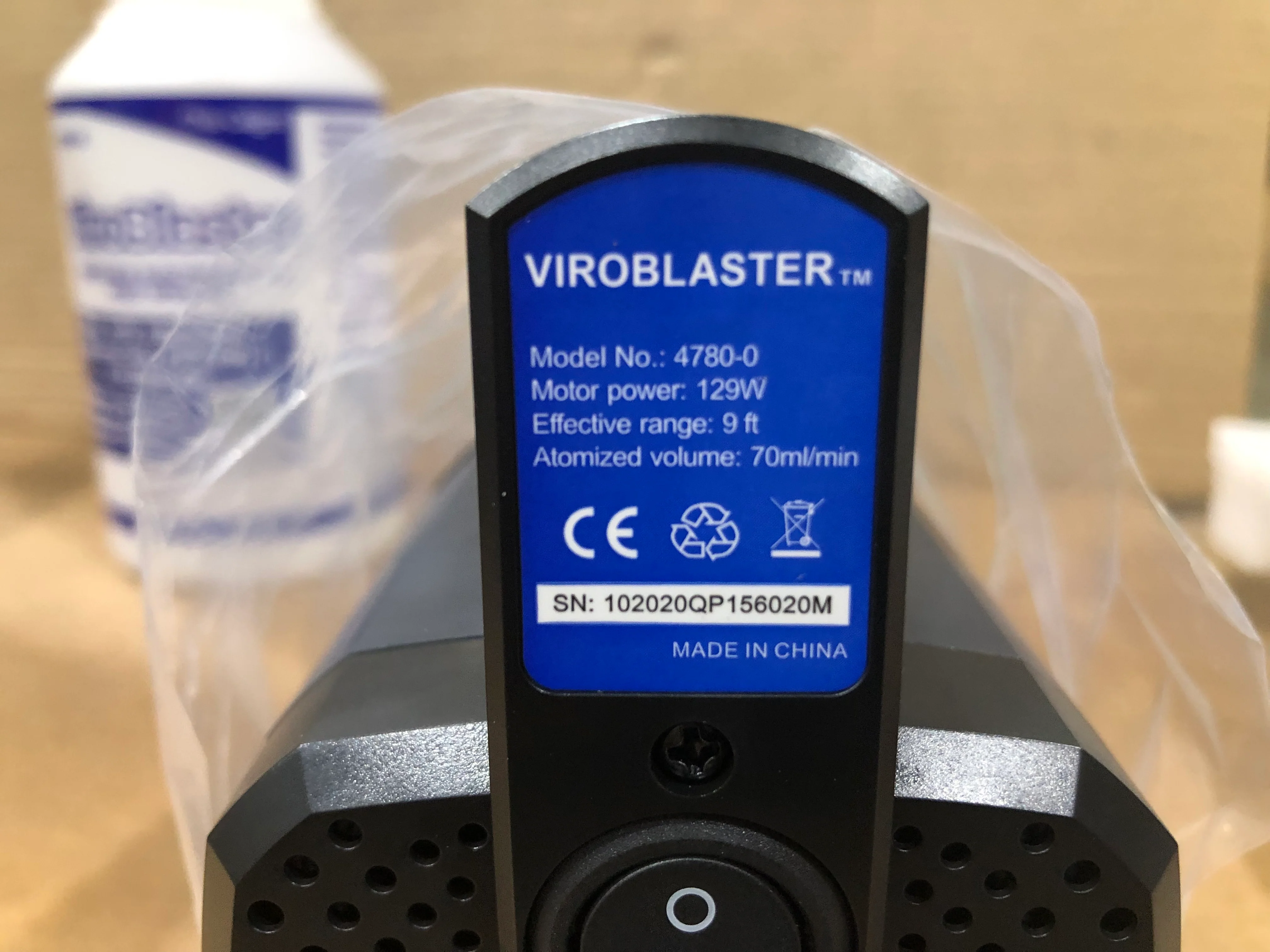Portable Electrostatic Mist Sprayer - Image 2