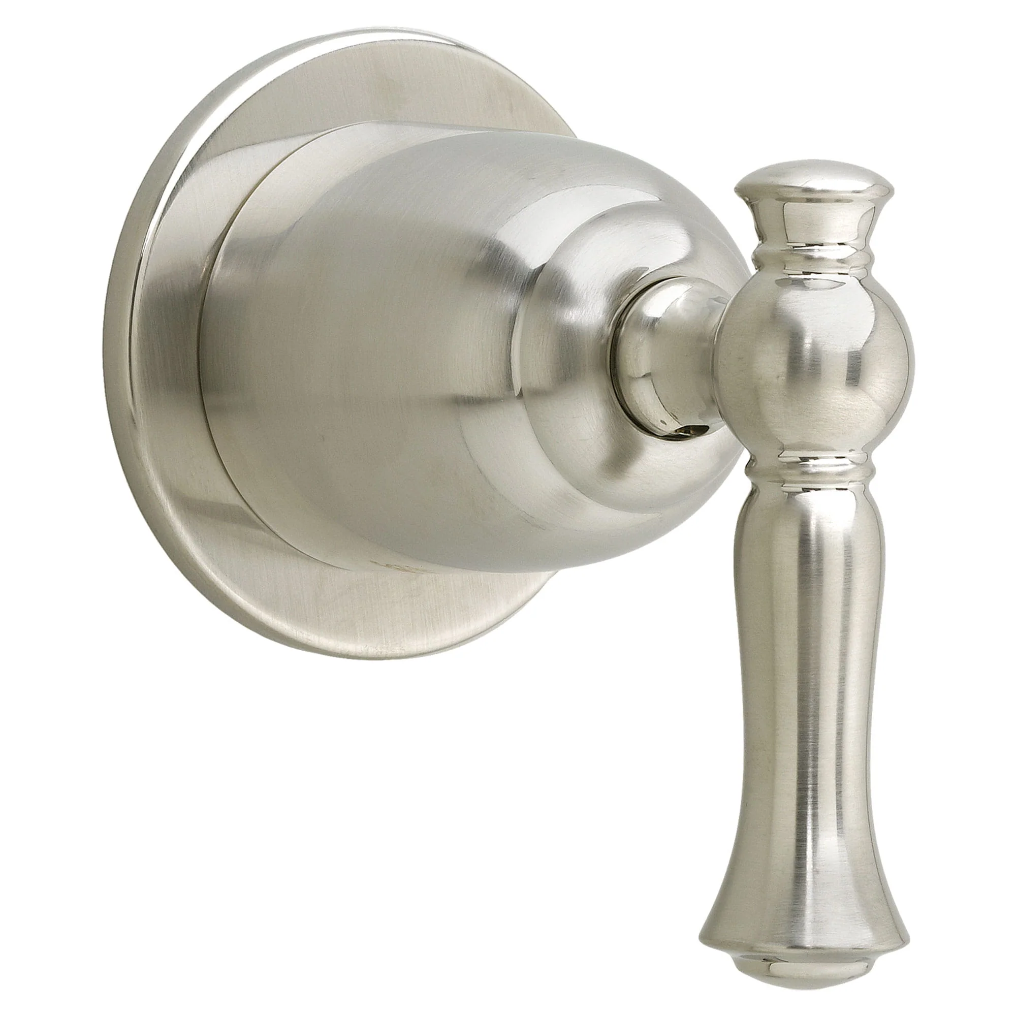 Portsmouth Brushed Nickel On/Off Volume-Control Trim Kit, No Valve