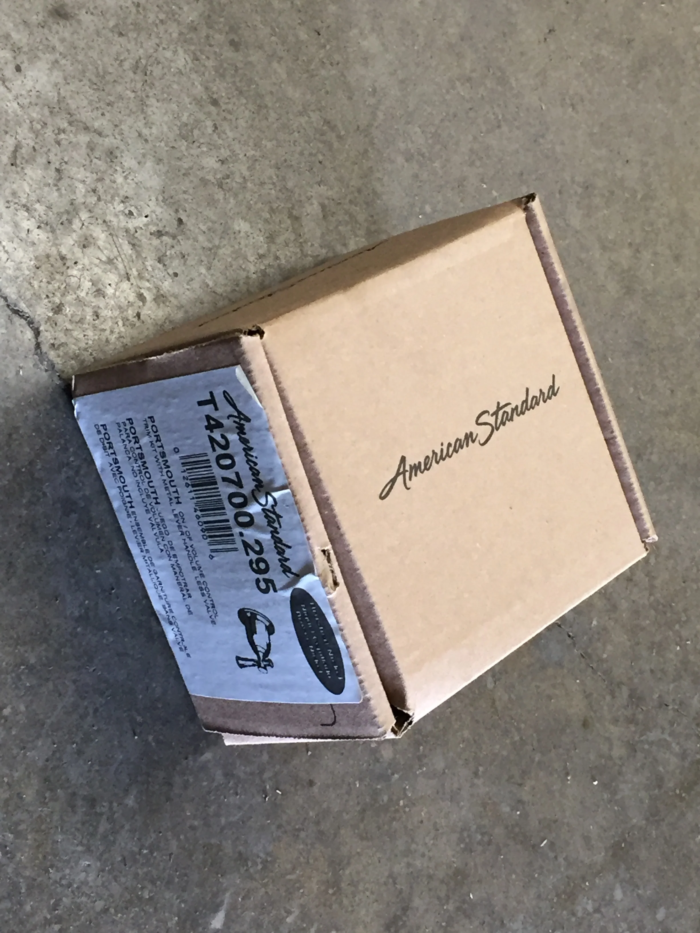Portsmouth Brushed Nickel On/Off Volume-Control Trim Kit, No Valve - Image 4