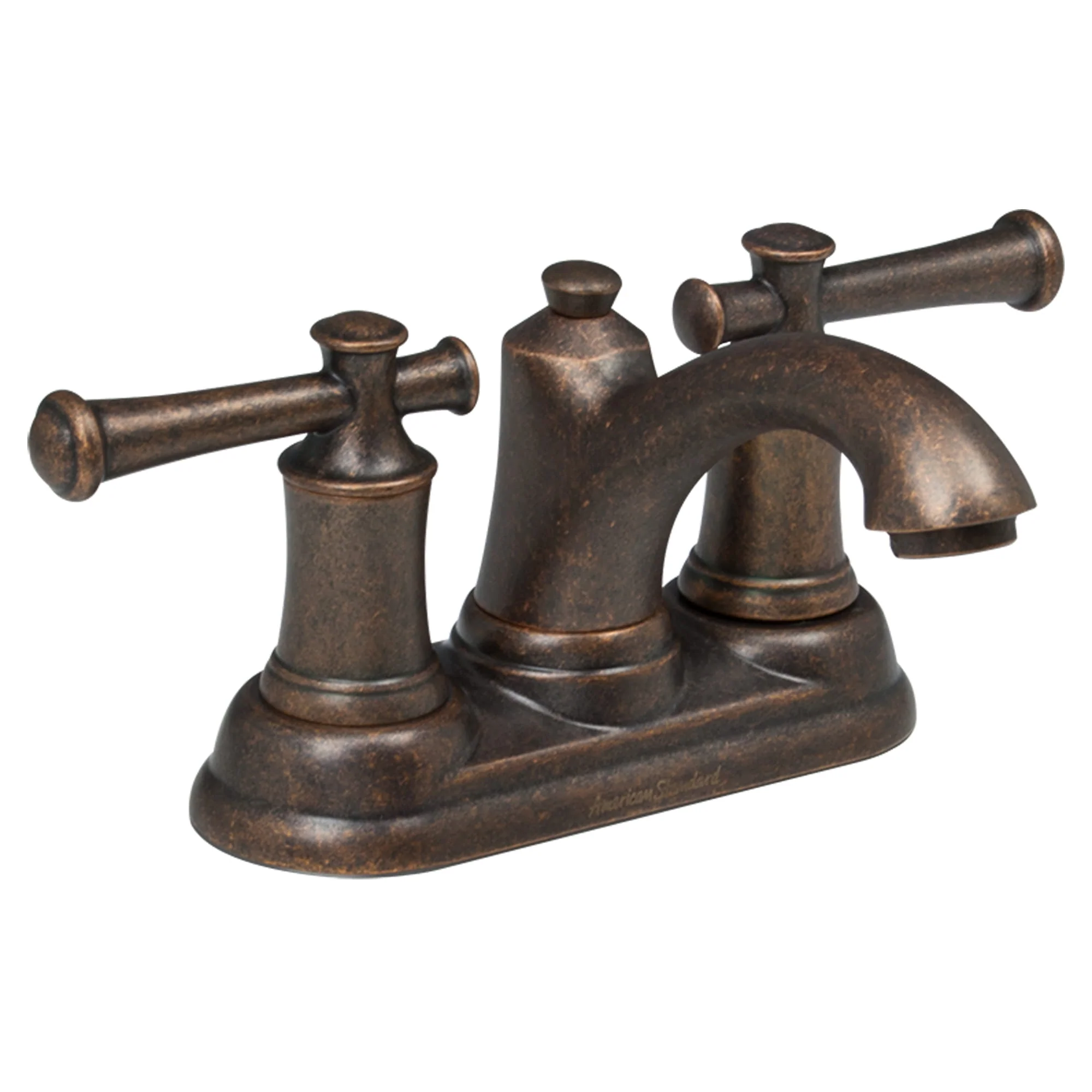 Portsmouth Oil Rubbed Bronze Centerset Bathroom Faucet