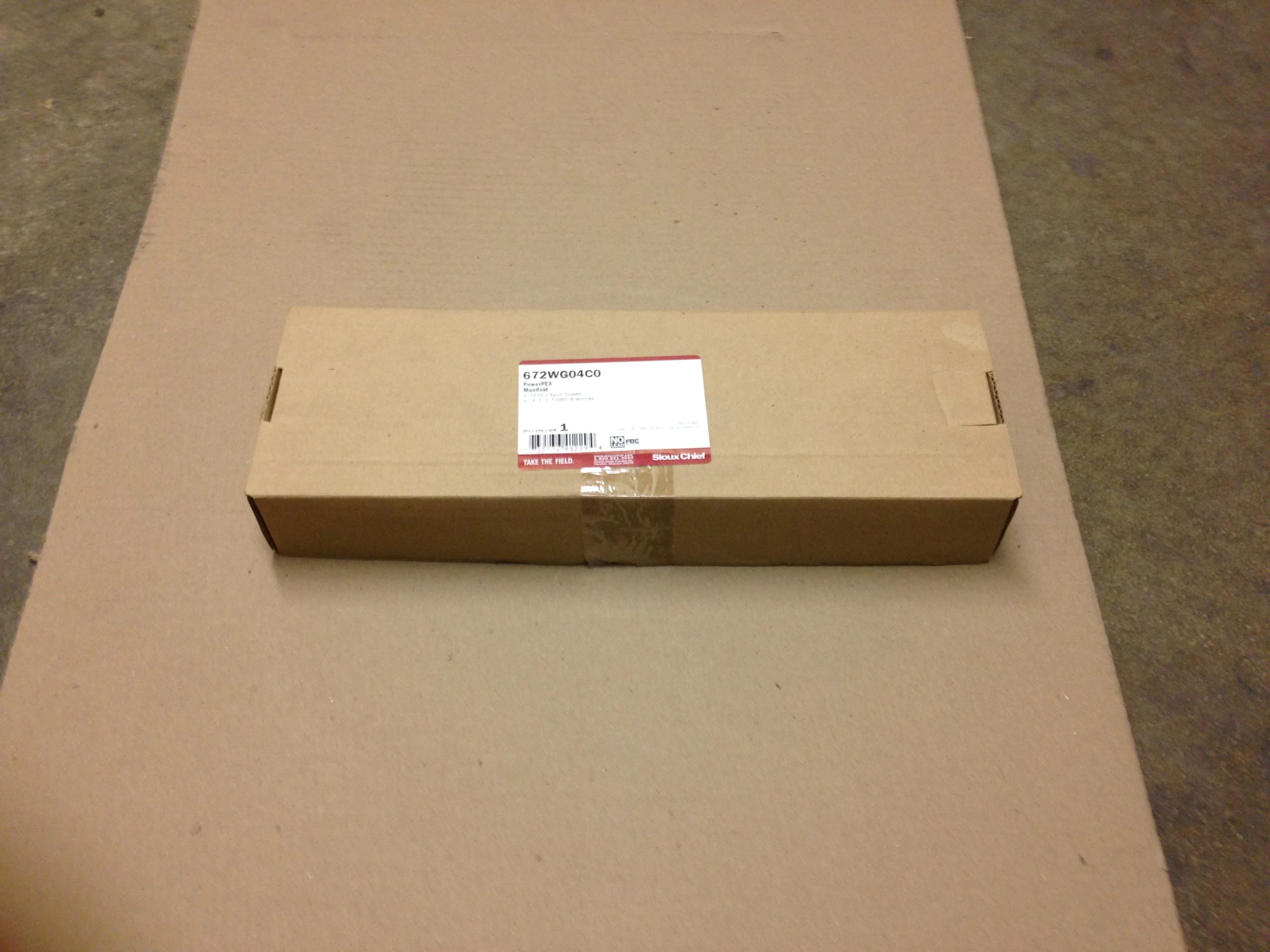 Powerpex Manifold 1"CPVC X Spun Closed w/4-1/2" F1960 Branches - Image 5