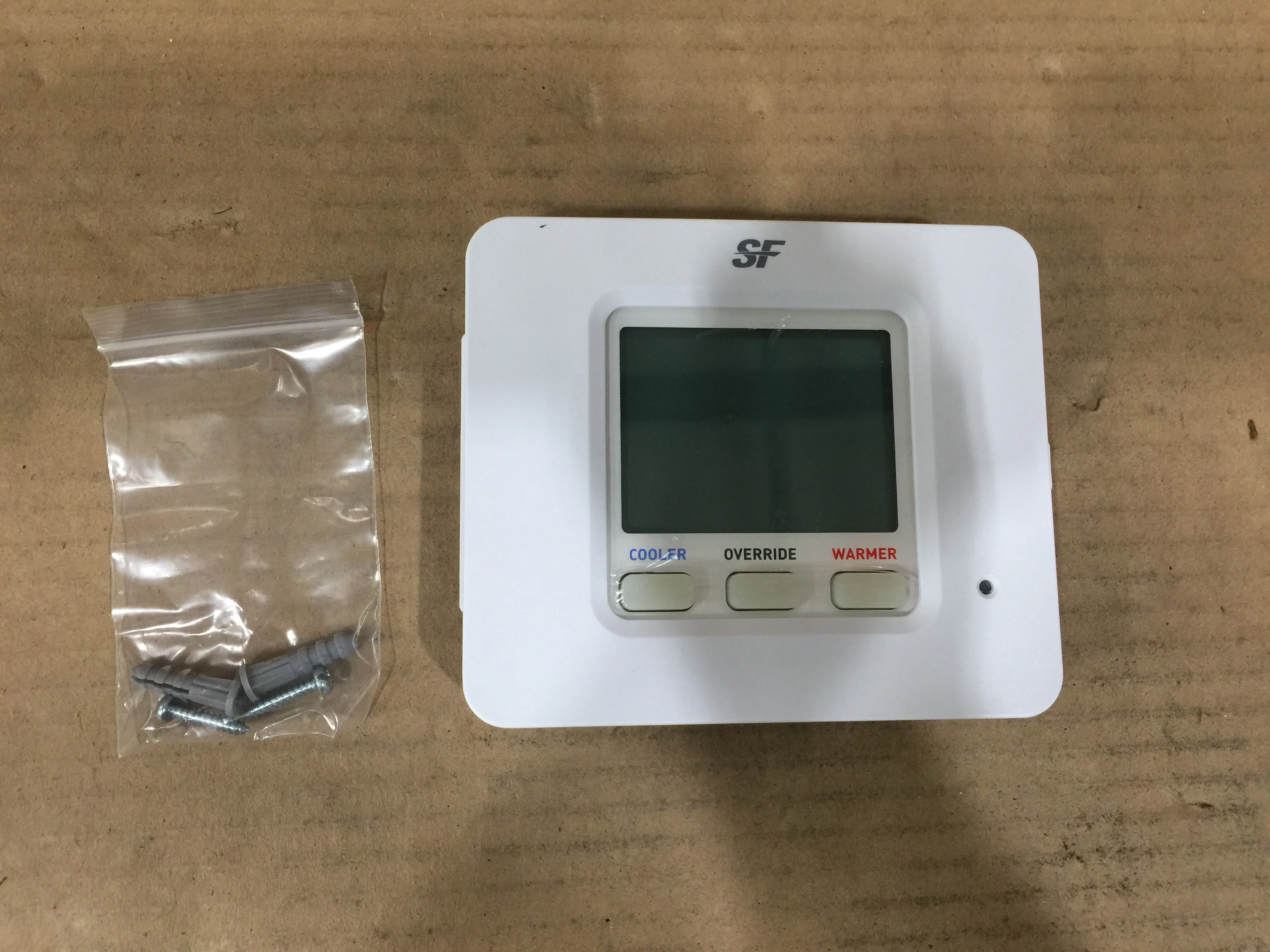 Premier Series Digital Thermostat; 3-Htg/2-Clg Non-Programmable, White